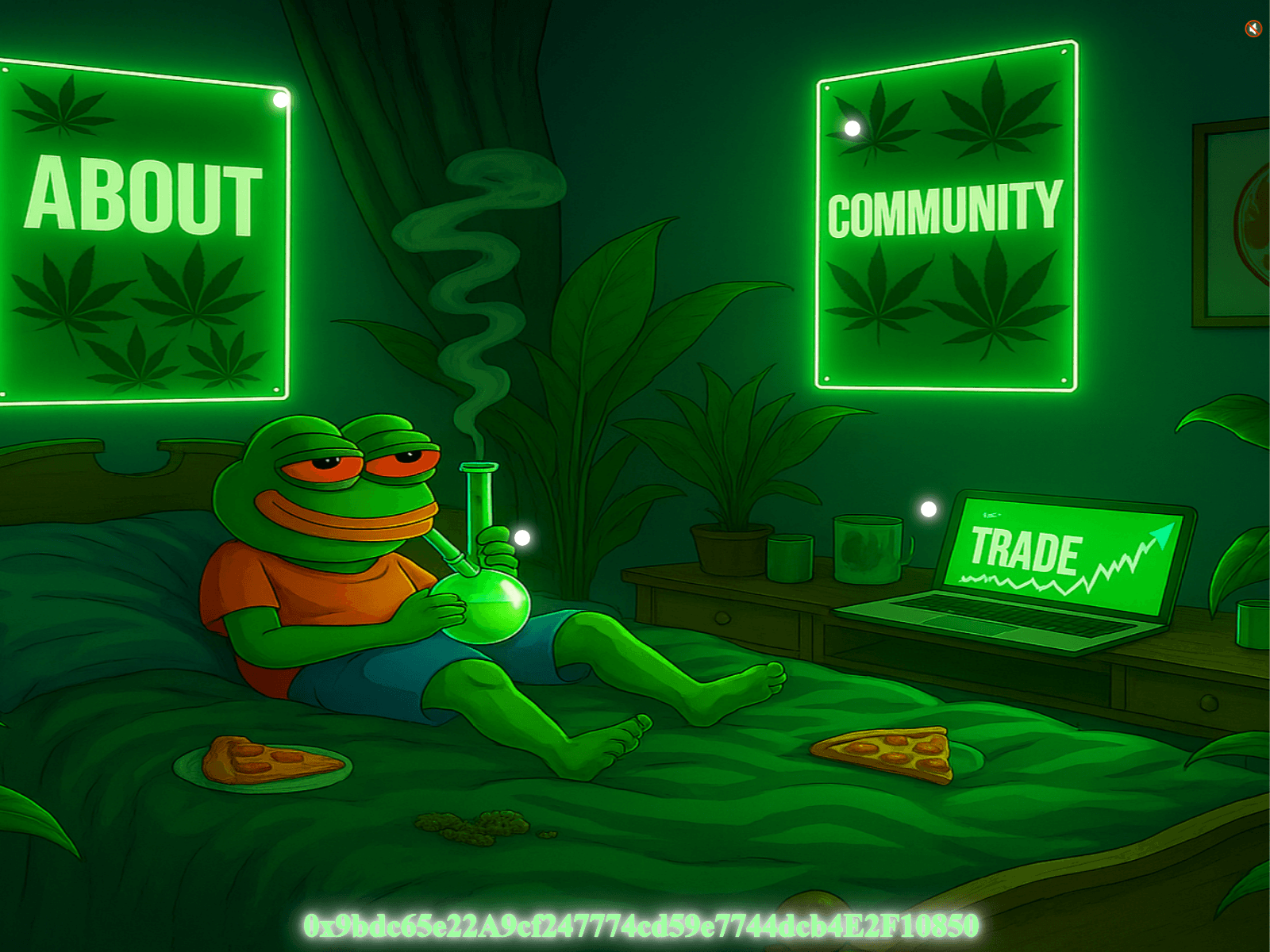 Screenshot of bakedpepe.site