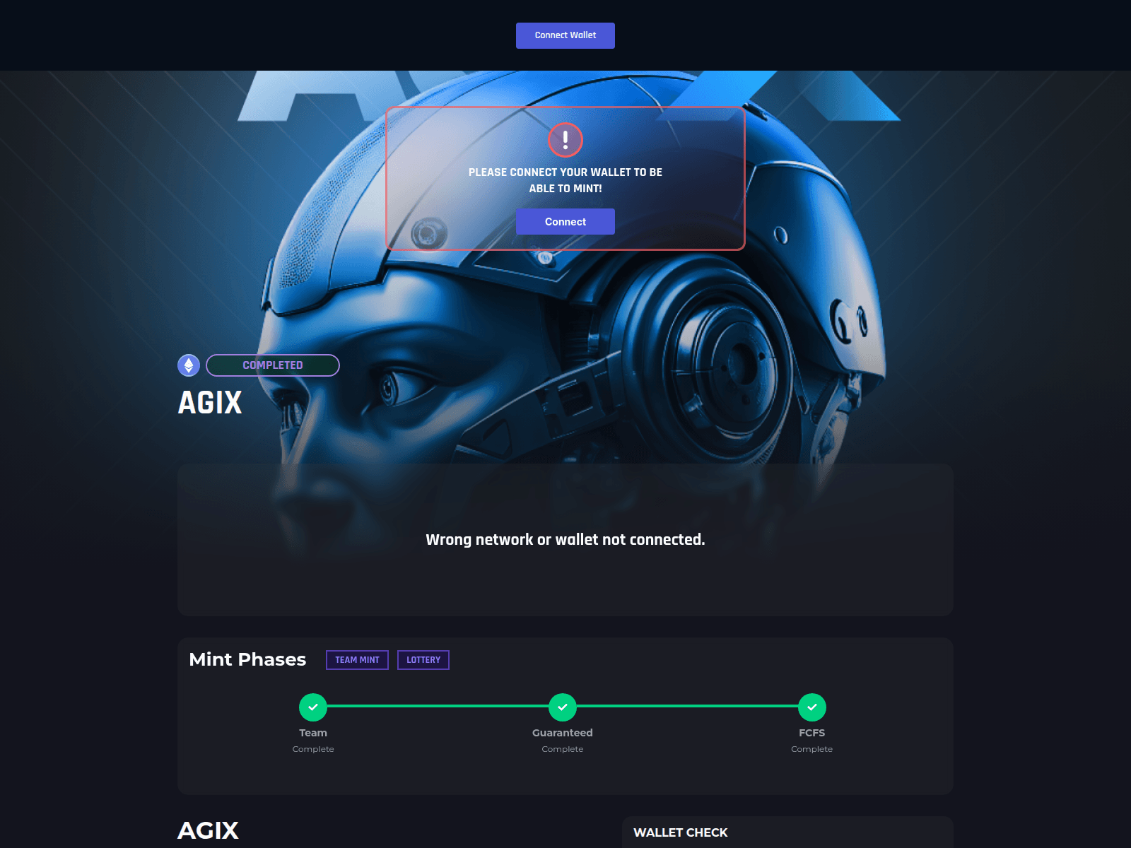 Screenshot of seedify-fundnft-project.pages.dev