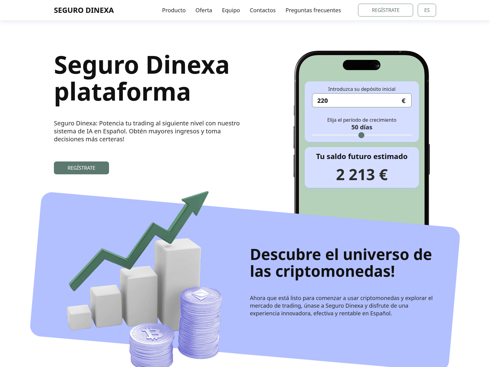 Screenshot of seguro-dinexa.com