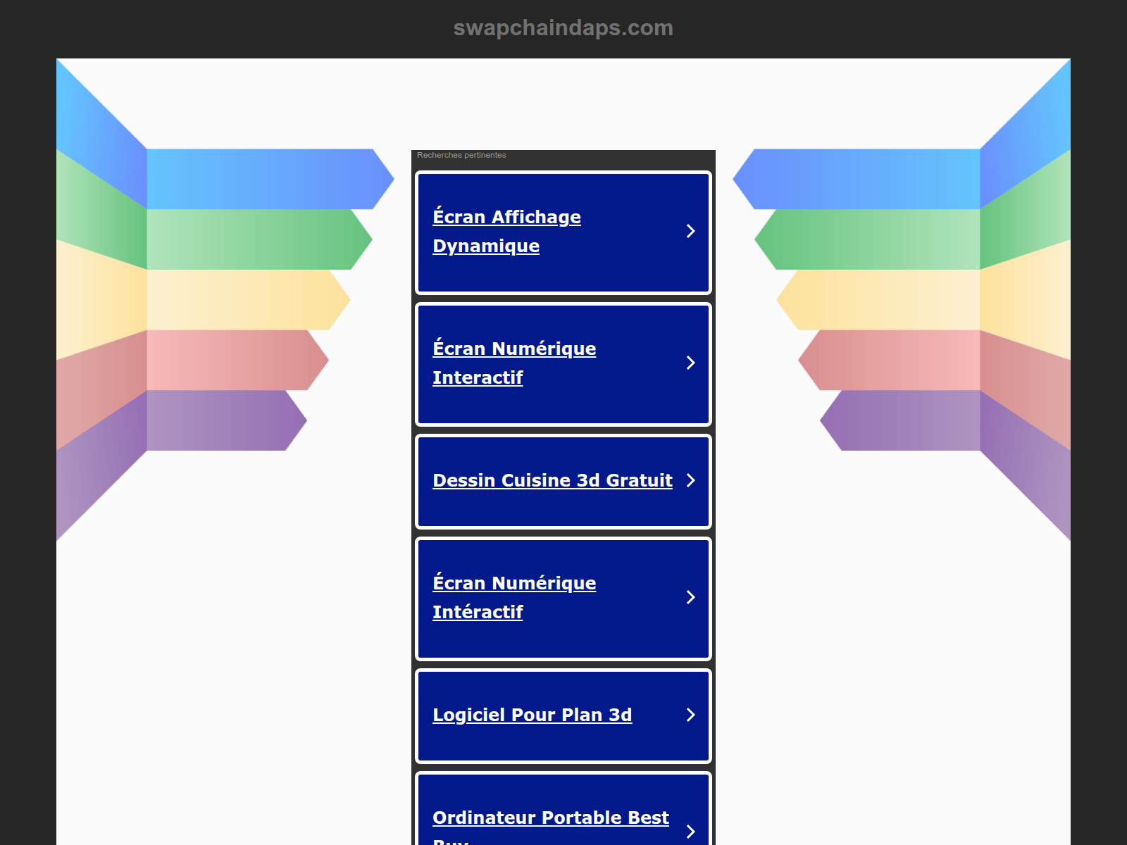 Screenshot of swapchaindaps.com