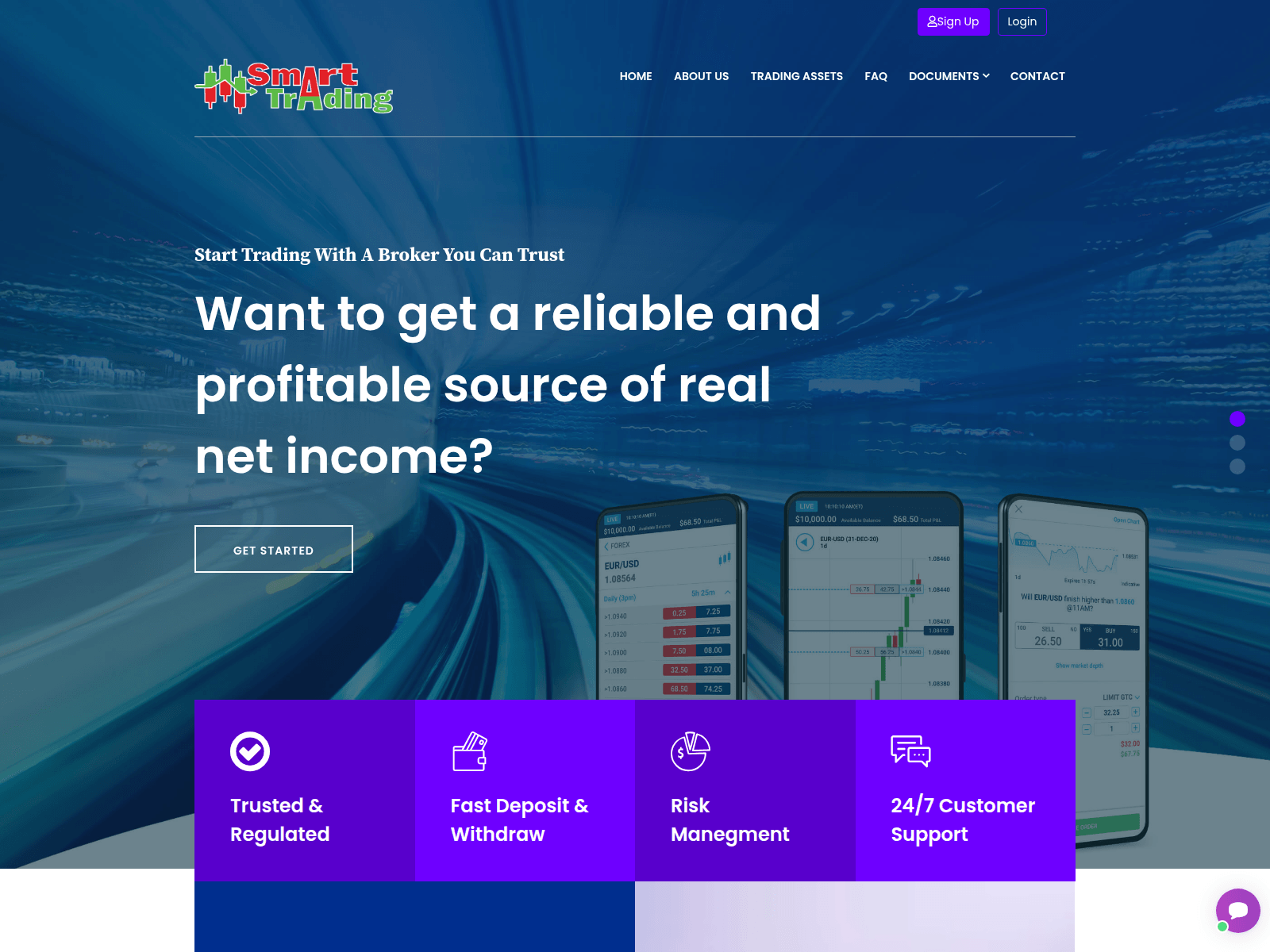 Screenshot of smarttdgpro.com