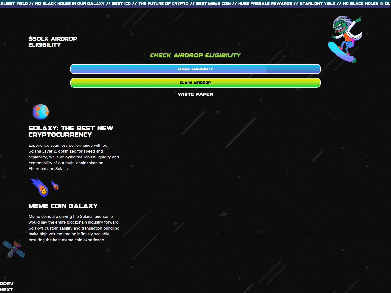 Screenshot of distribution-solaxy.io
