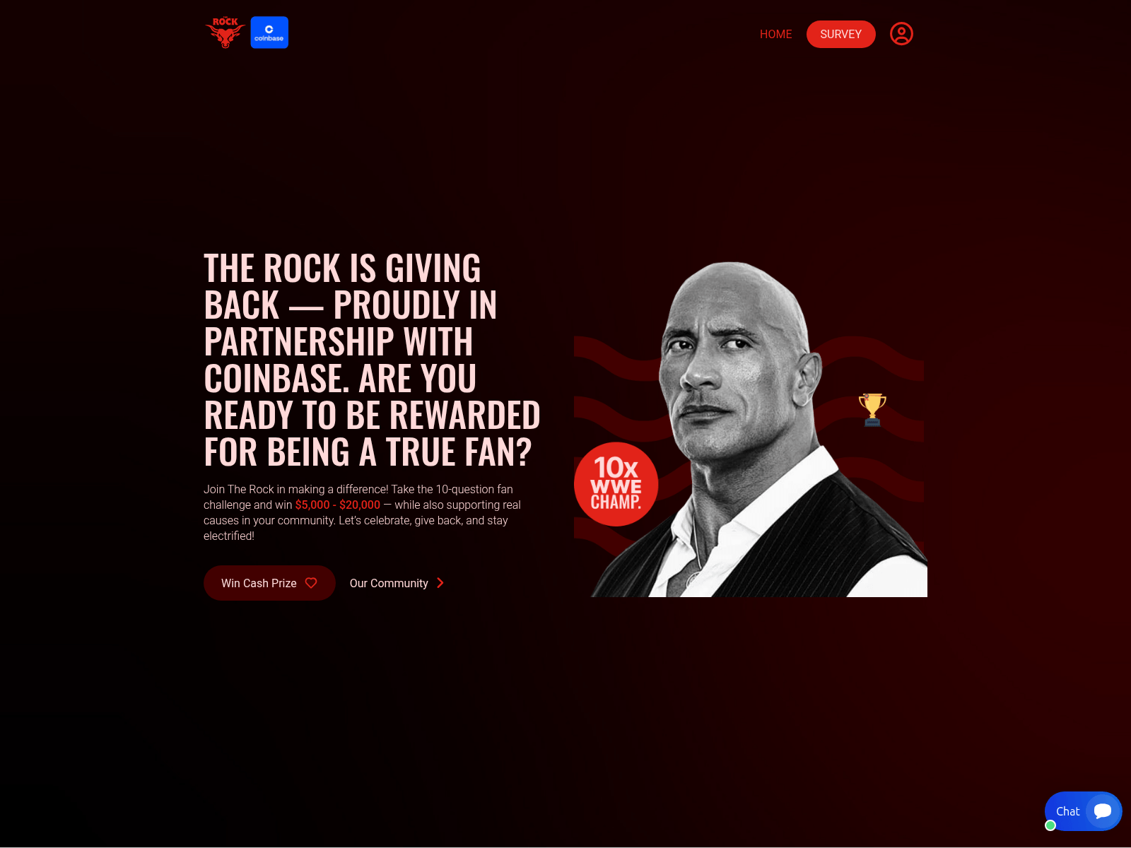 Screenshot of therockuniverse.live