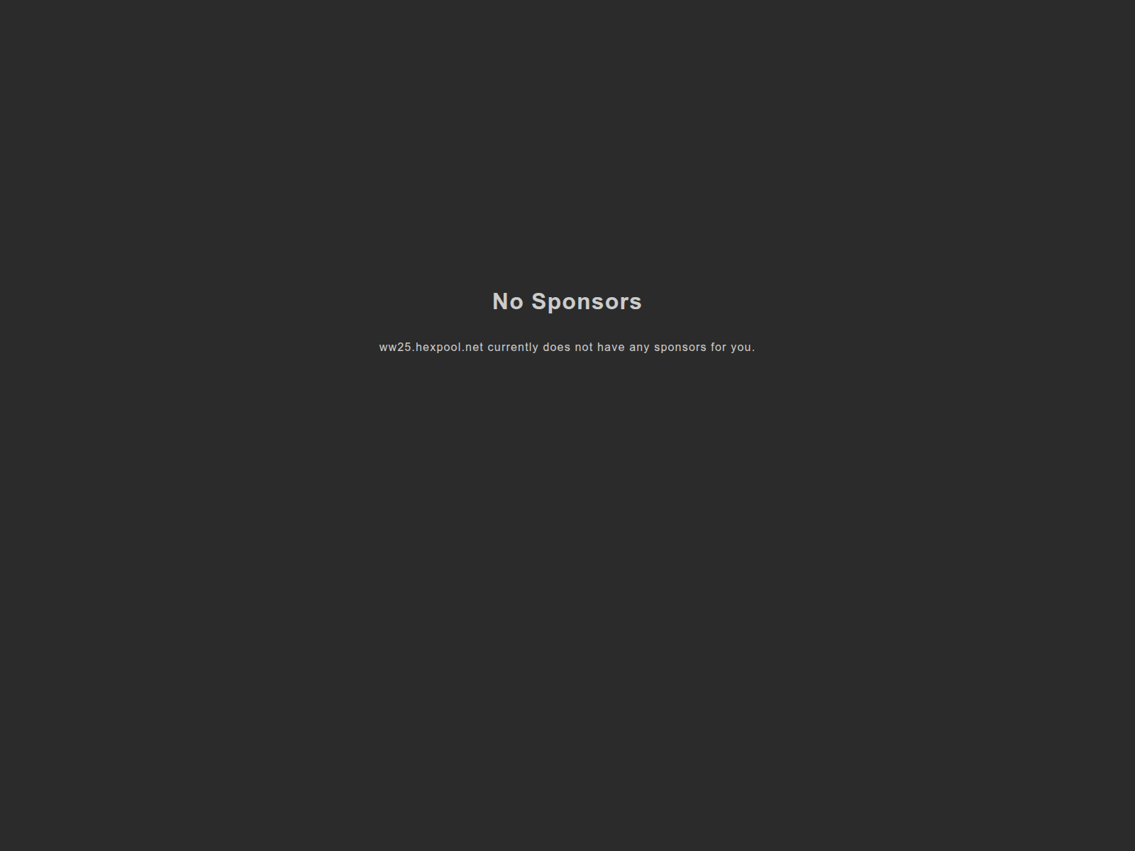 Screenshot of hexpool.net