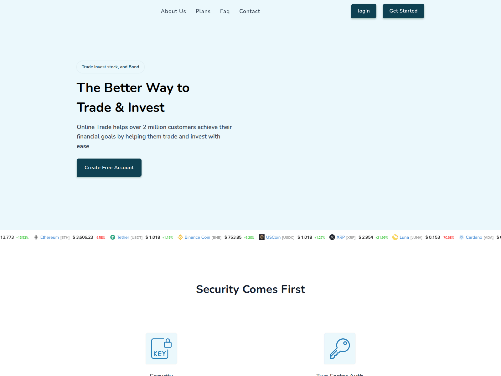 Screenshot of elsktradingplaform.help