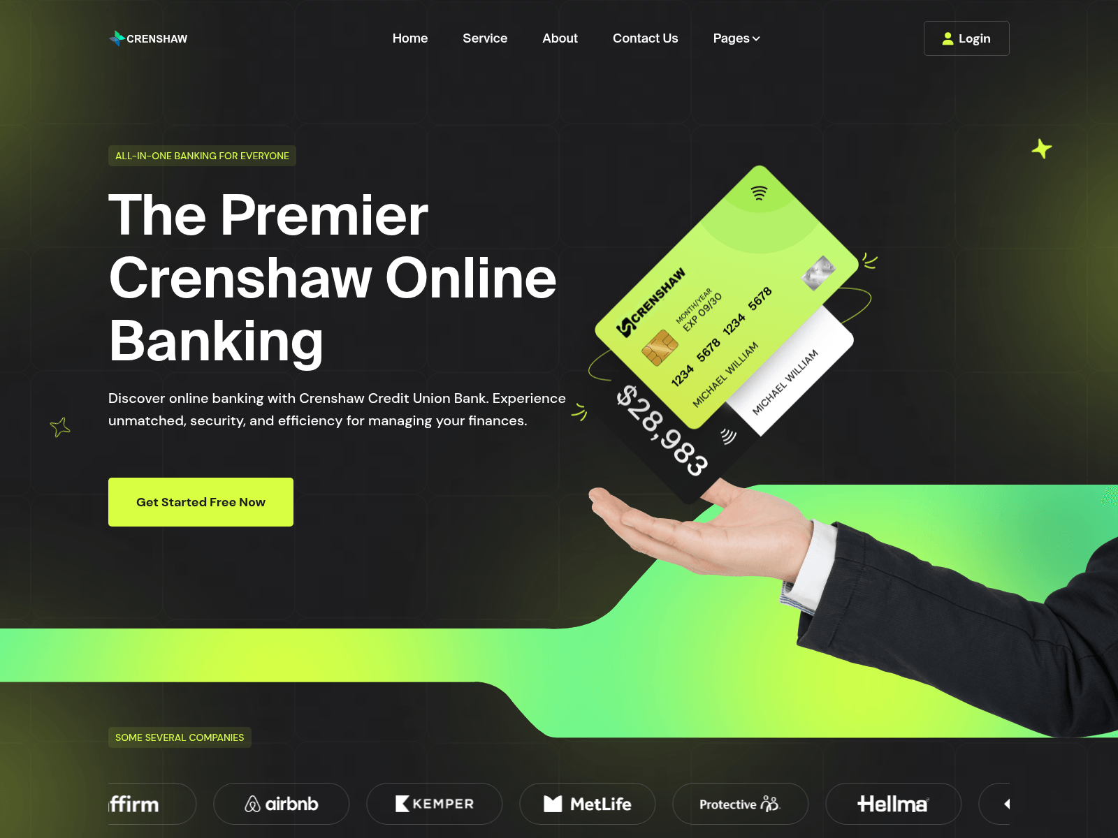 Screenshot of crenshawcreditunion.com