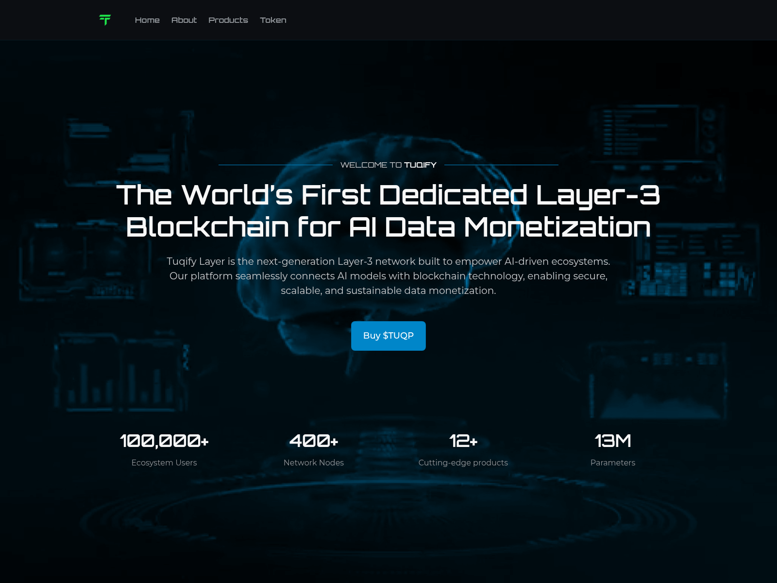 Screenshot of tuqify.net