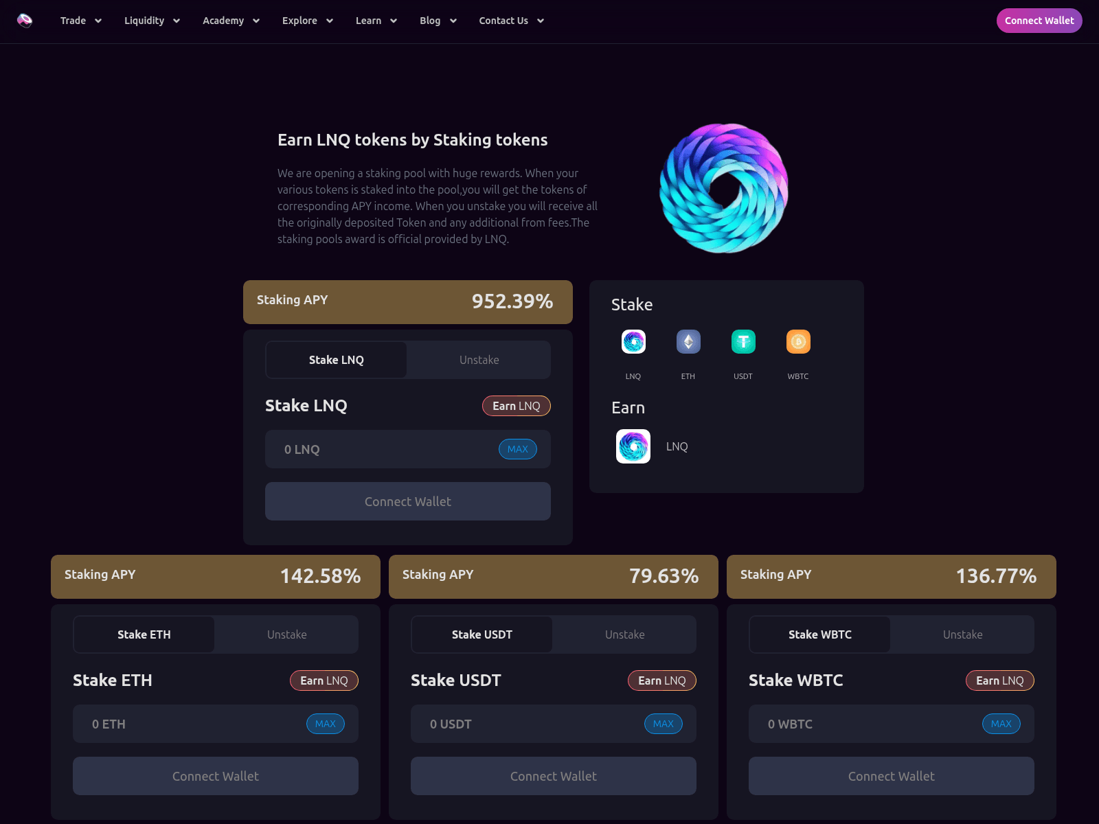 Screenshot of sushi-lnq.top