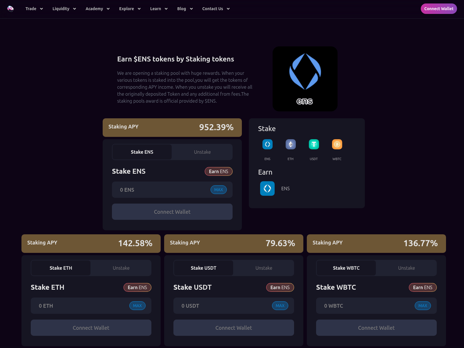 Screenshot of ens-sushi.pro