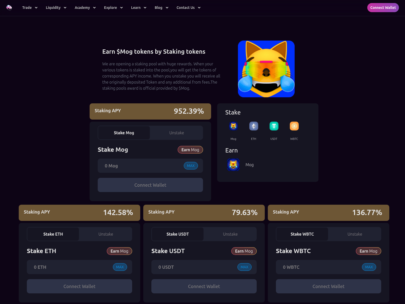 Screenshot of mog-sushi.pro