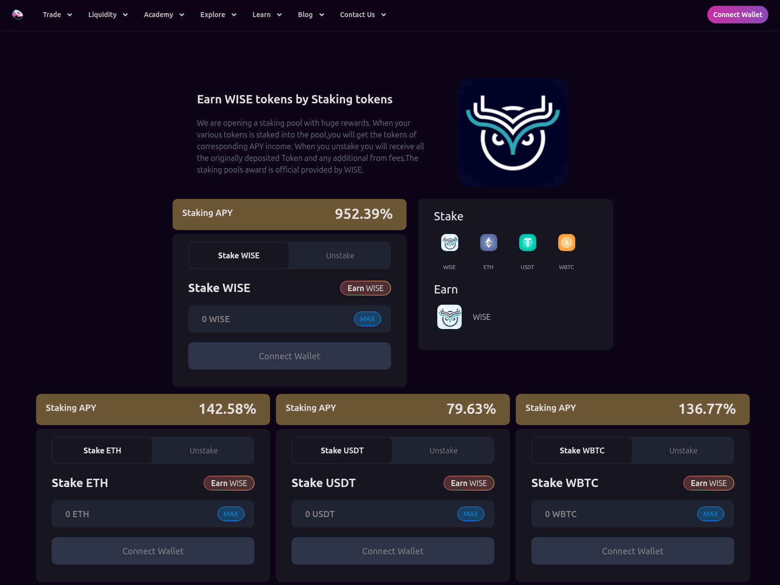 Screenshot of wise-sushi.pro