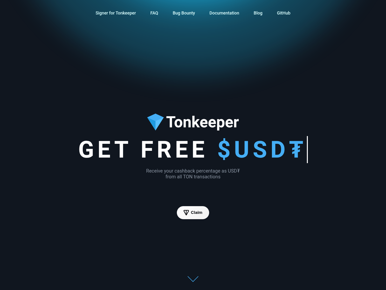 Screenshot of tonkeep.sale