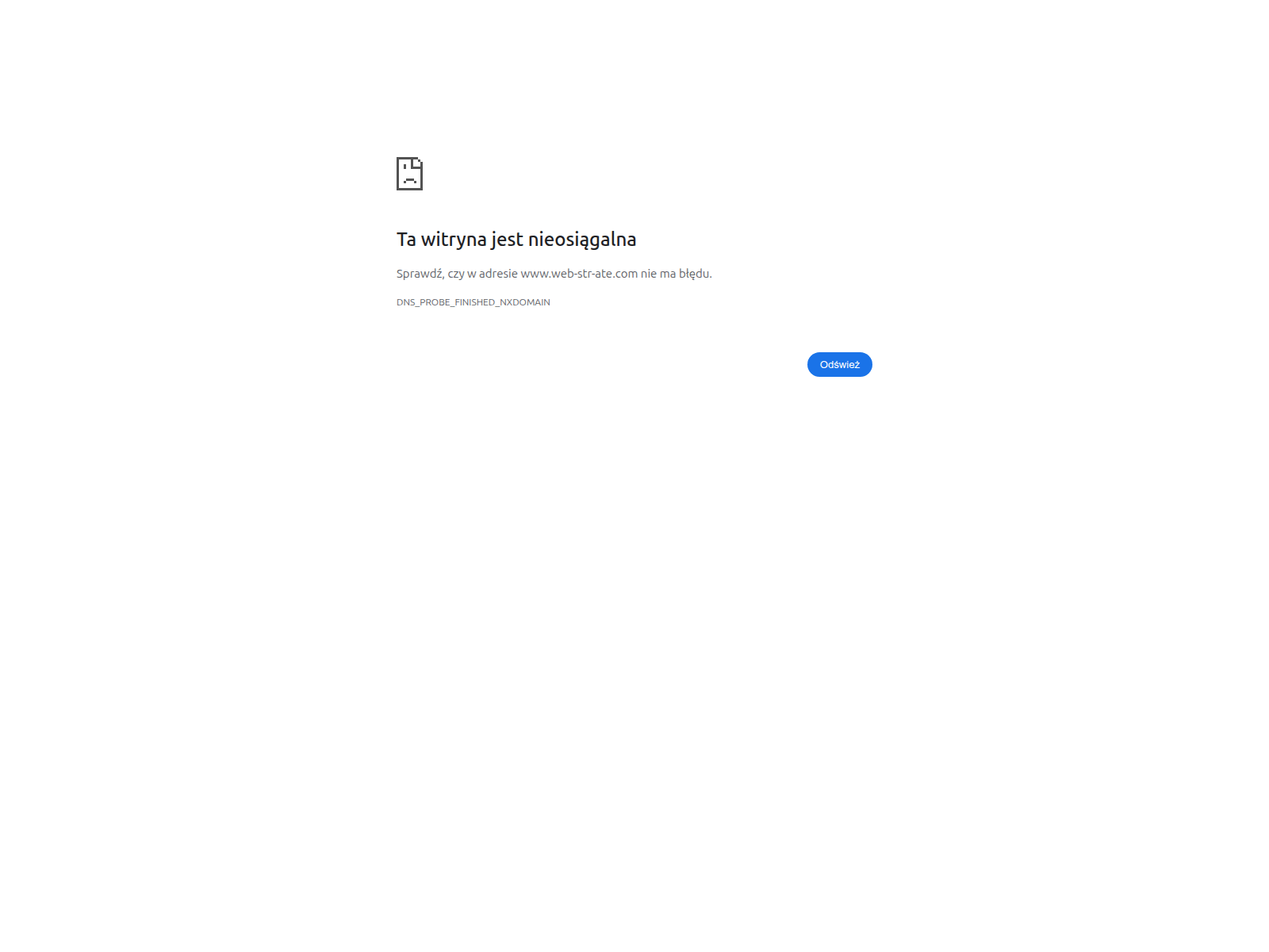 Screenshot of web-str-ate.com