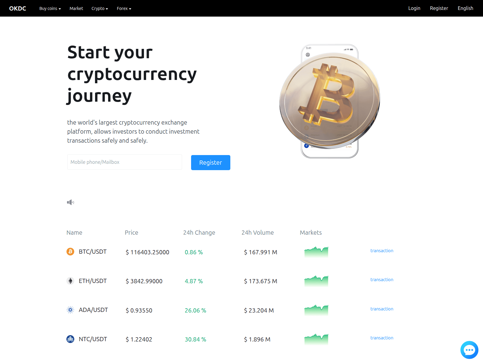 Screenshot of okdcprime.com