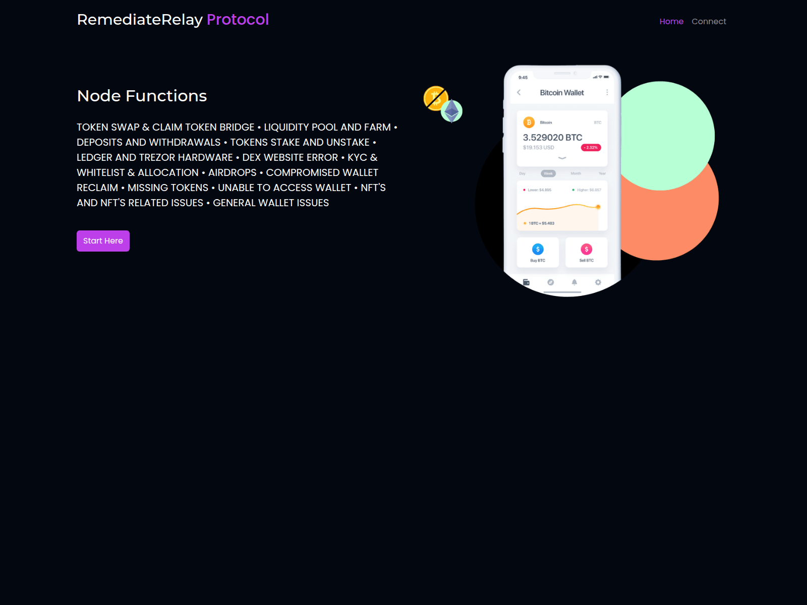 Screenshot of remediaterelay.com