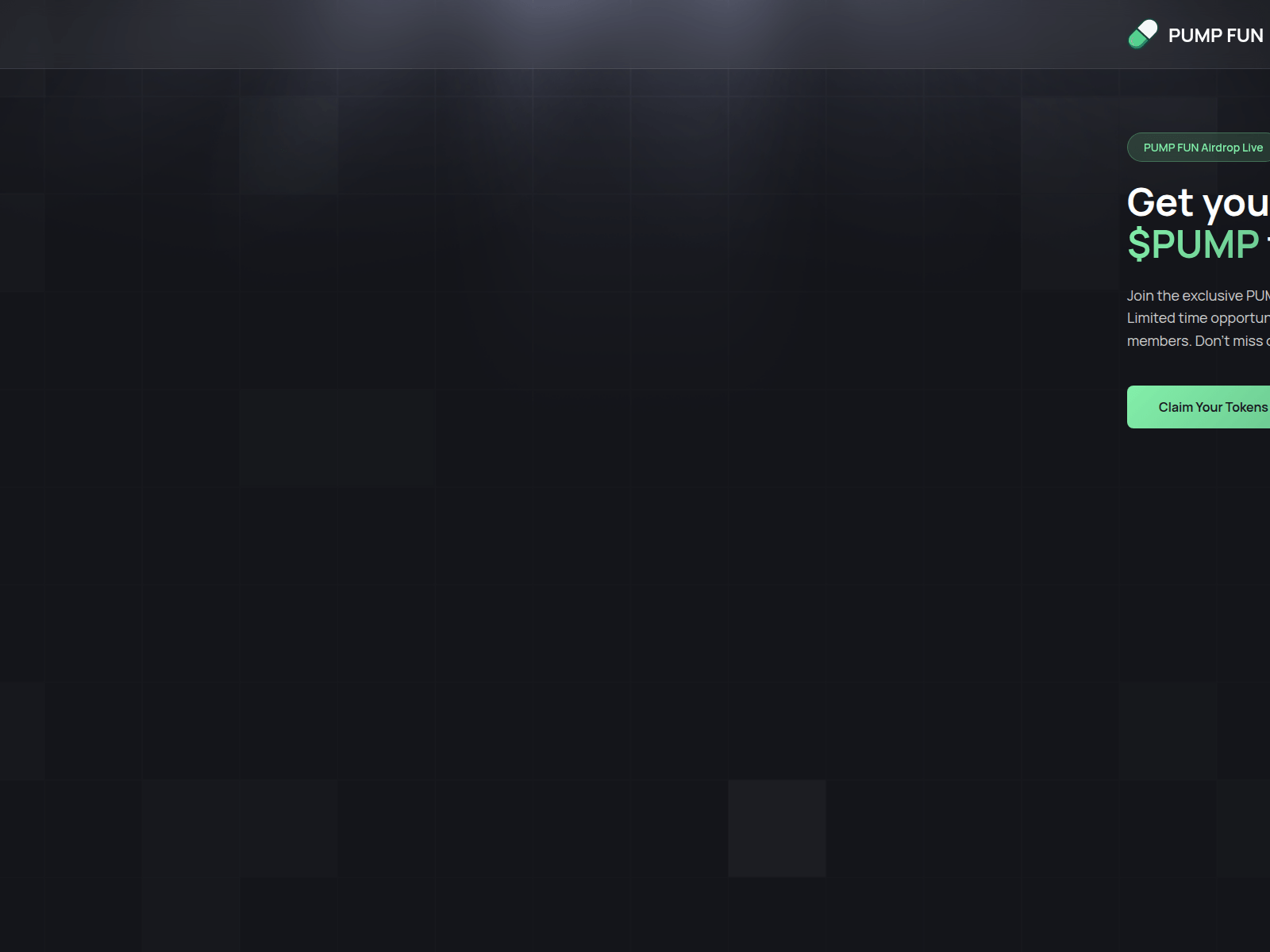 Screenshot of pumpcoin.site