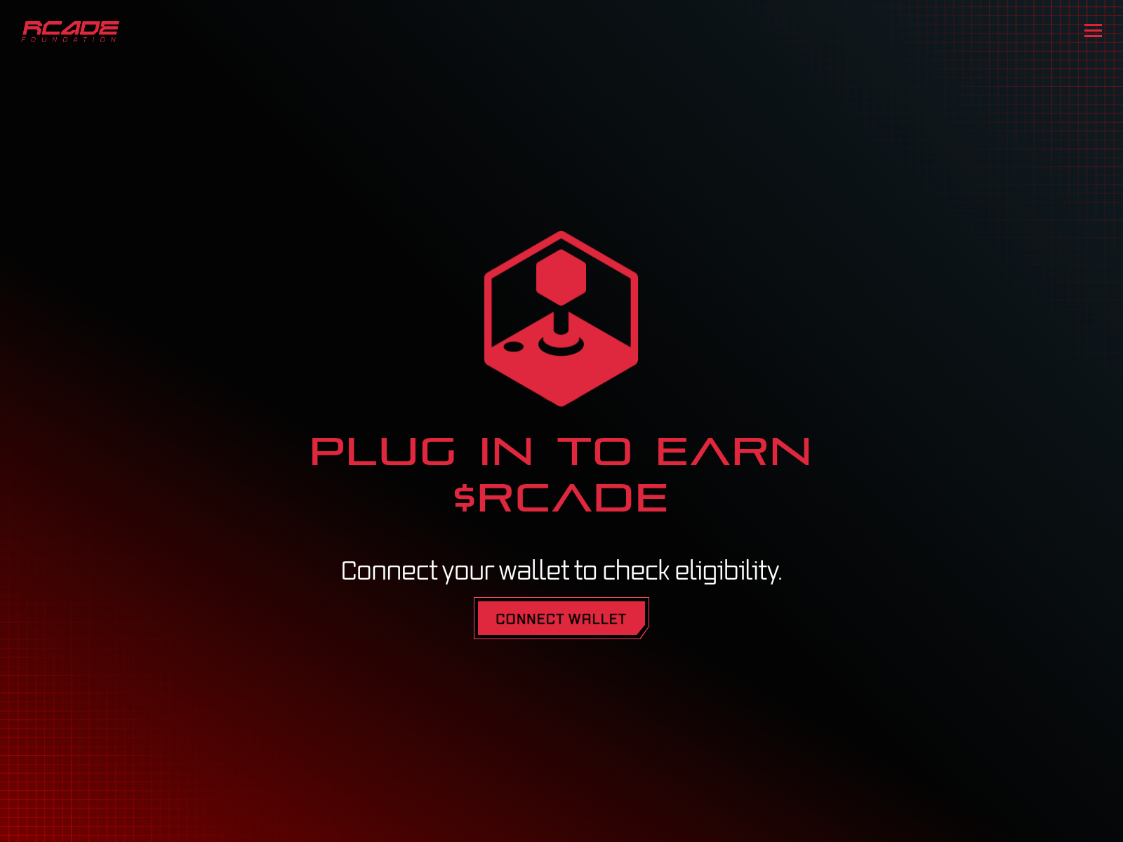 Screenshot of rcadefi.xyz