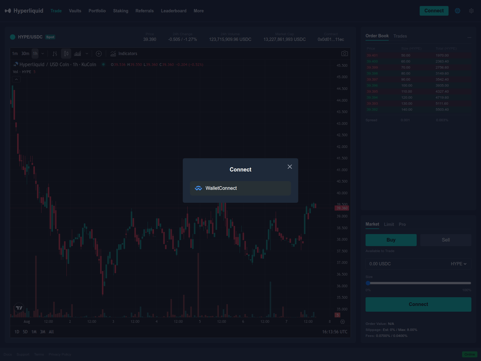 Screenshot of hyperliquid-claim.pw