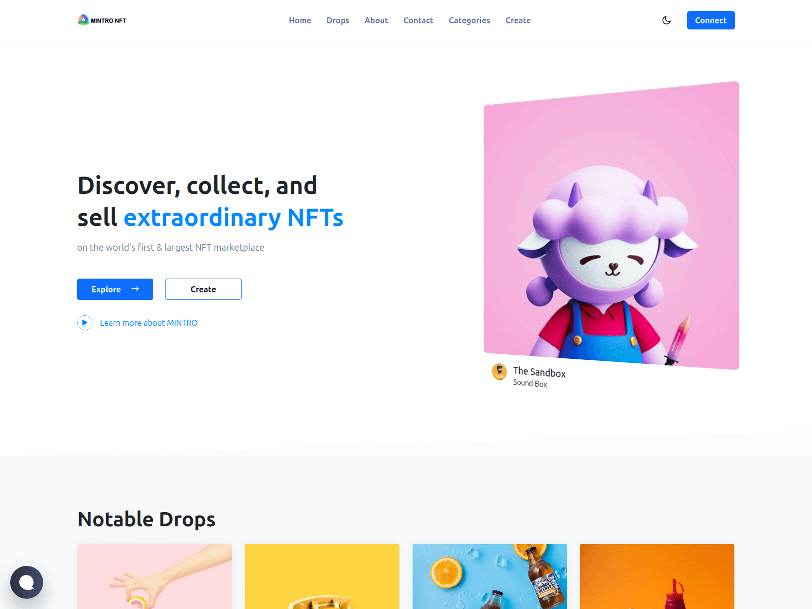 Screenshot of mintronft.com
