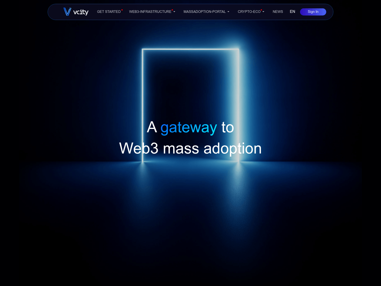 Знімок екрана vcity.app