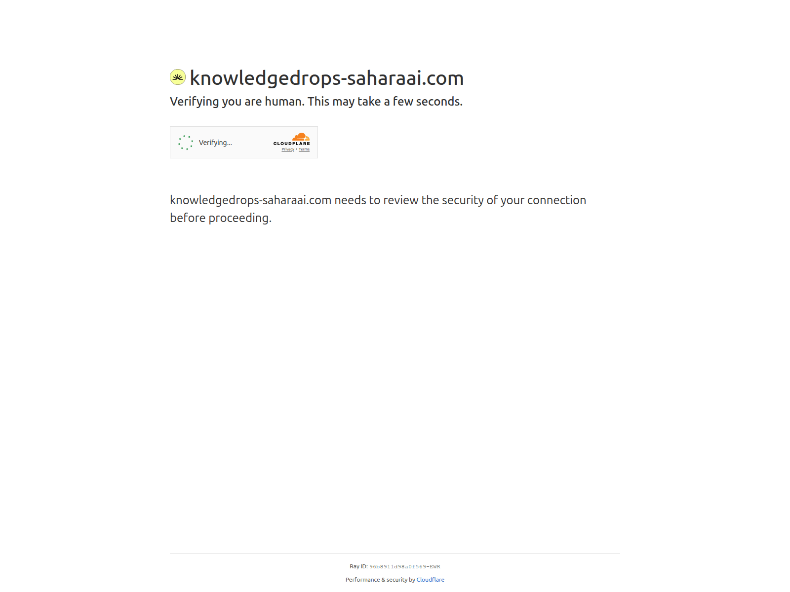 Screenshot of knowledgedrops-saharaai.com