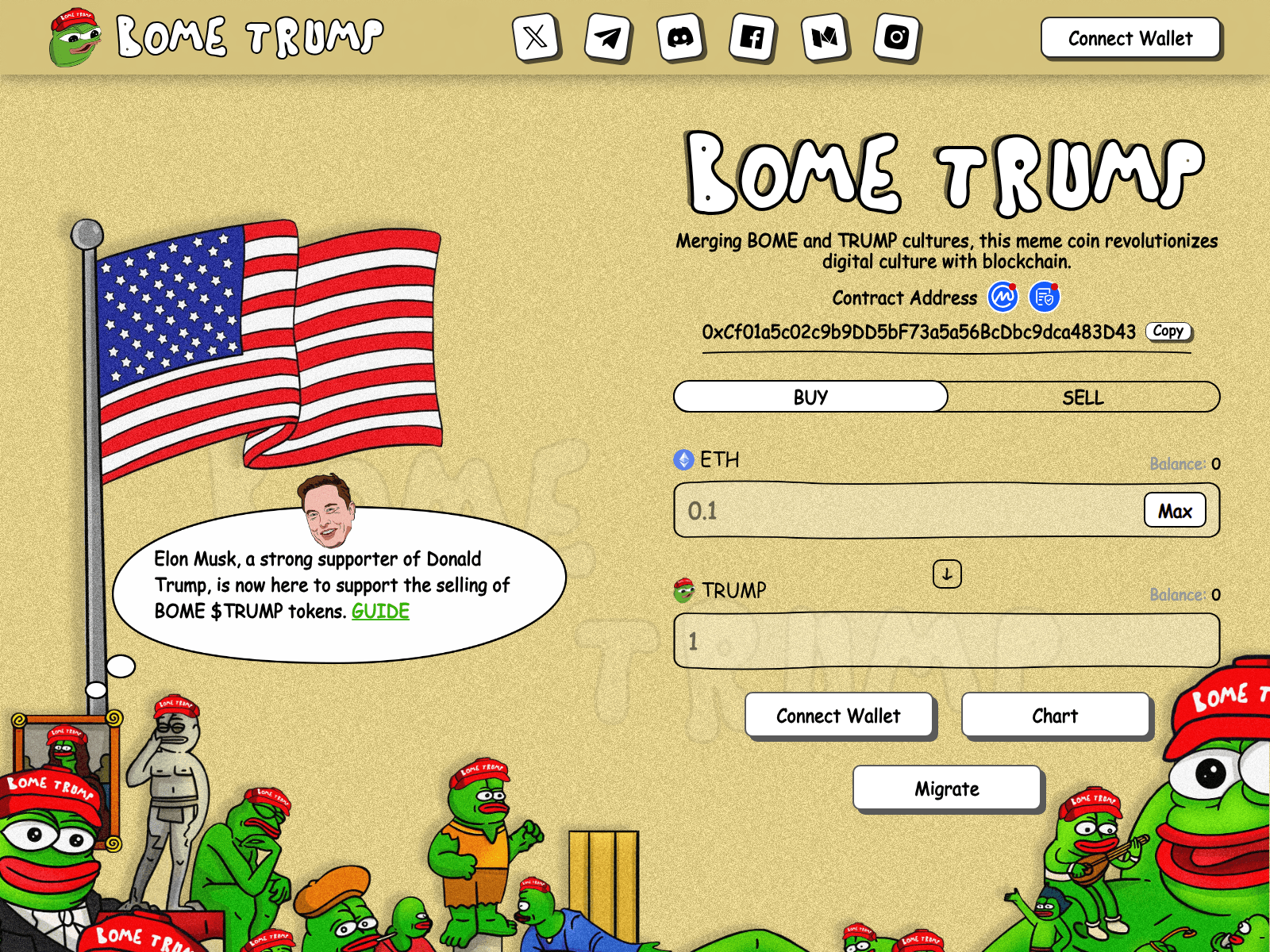 Screenshot of bometrumps.pages.dev