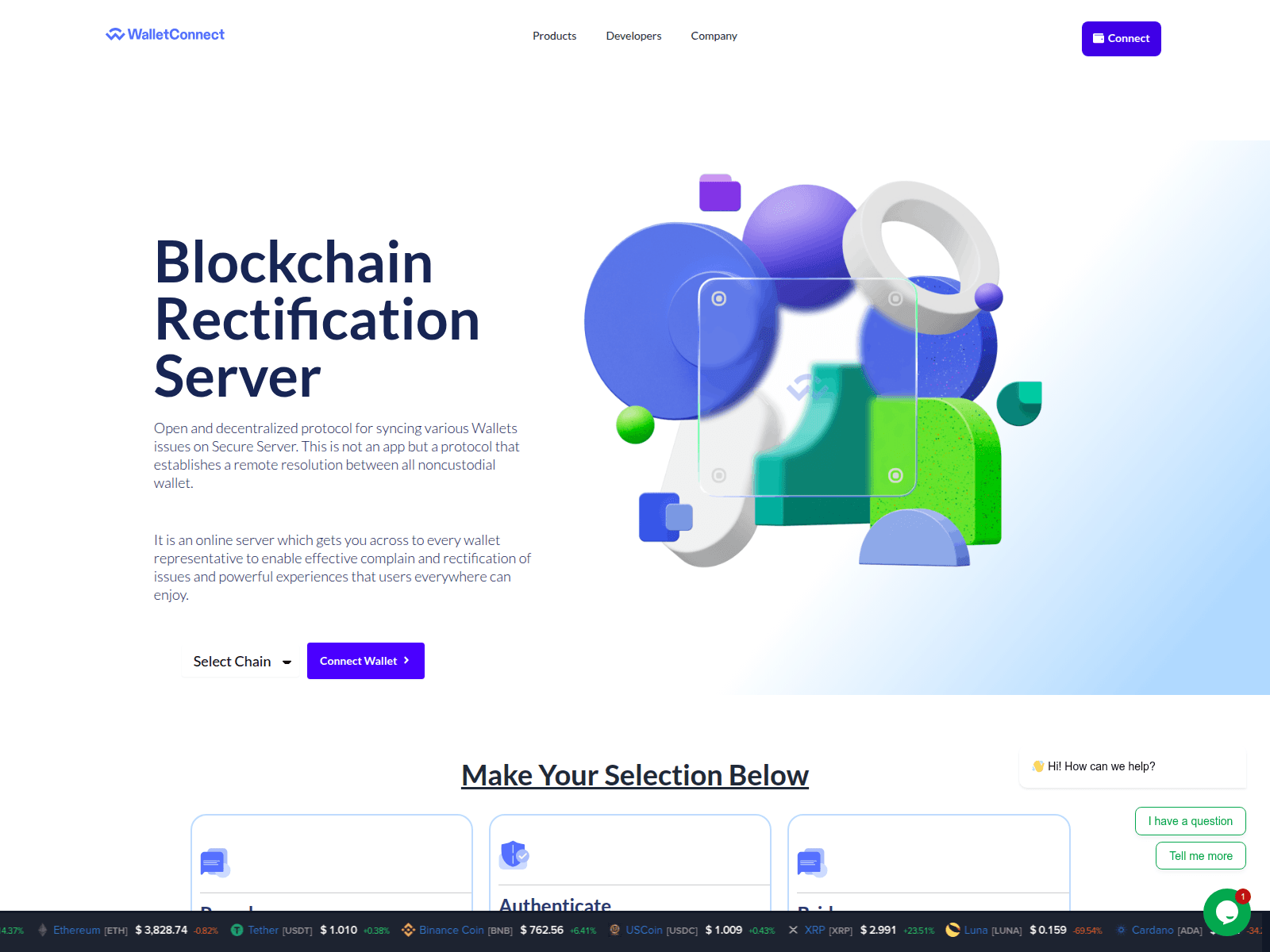 Screenshot of ominiportal.com