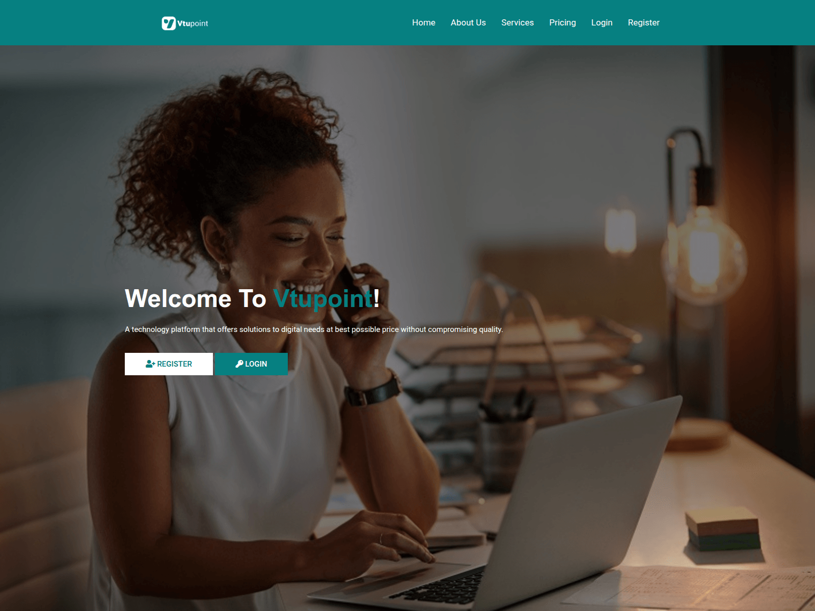 Screenshot of nagartadata.com.ng