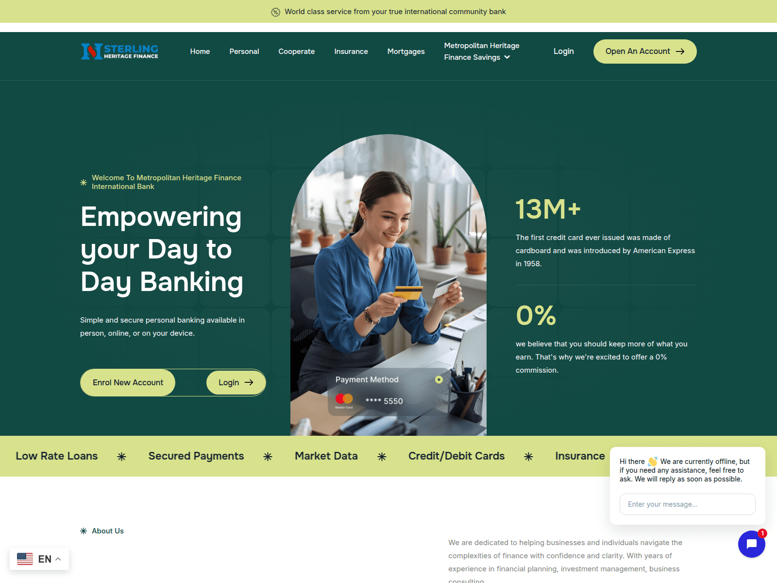 Forensic screenshot of metroprimefinance.com.sterlingheritagefinance.com