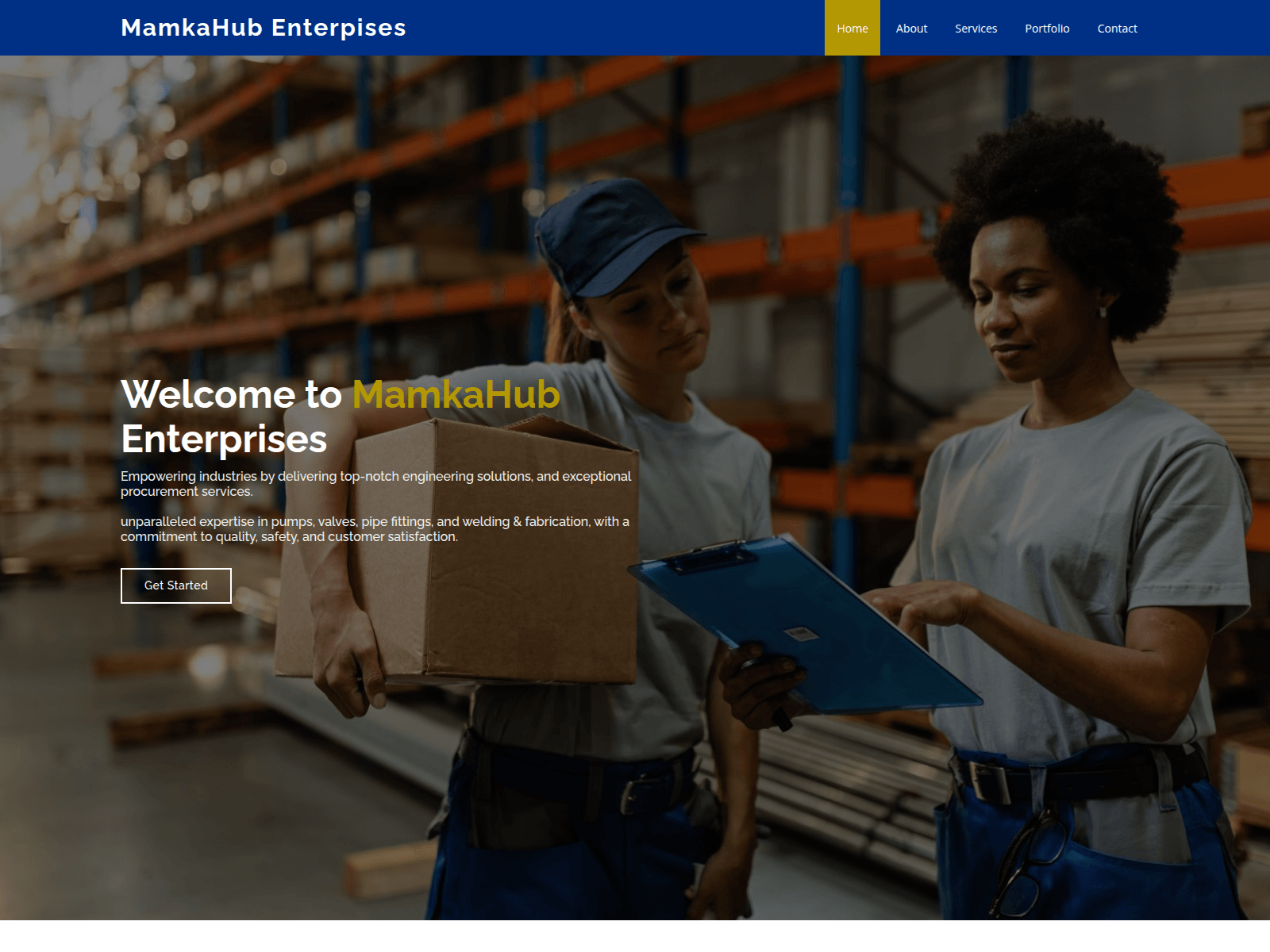 Screenshot of mamkahub.com