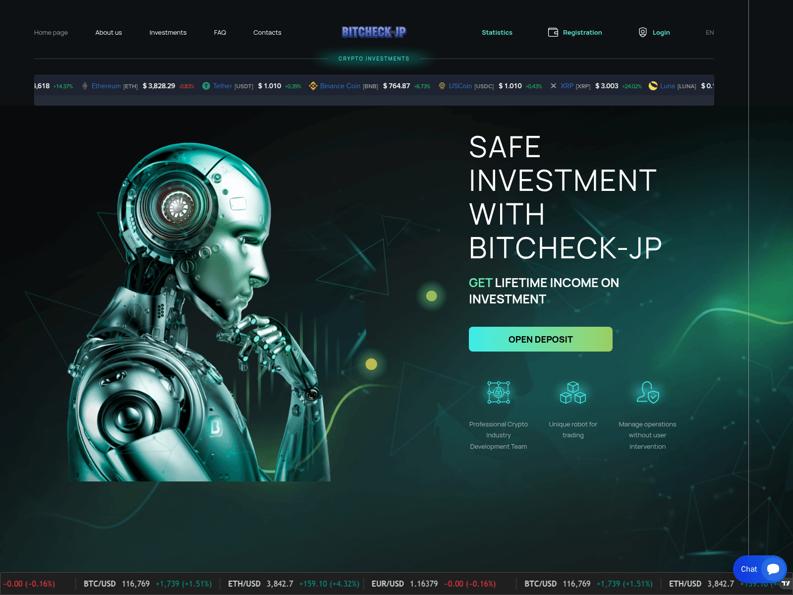 Screenshot of bitcheck-jp.com