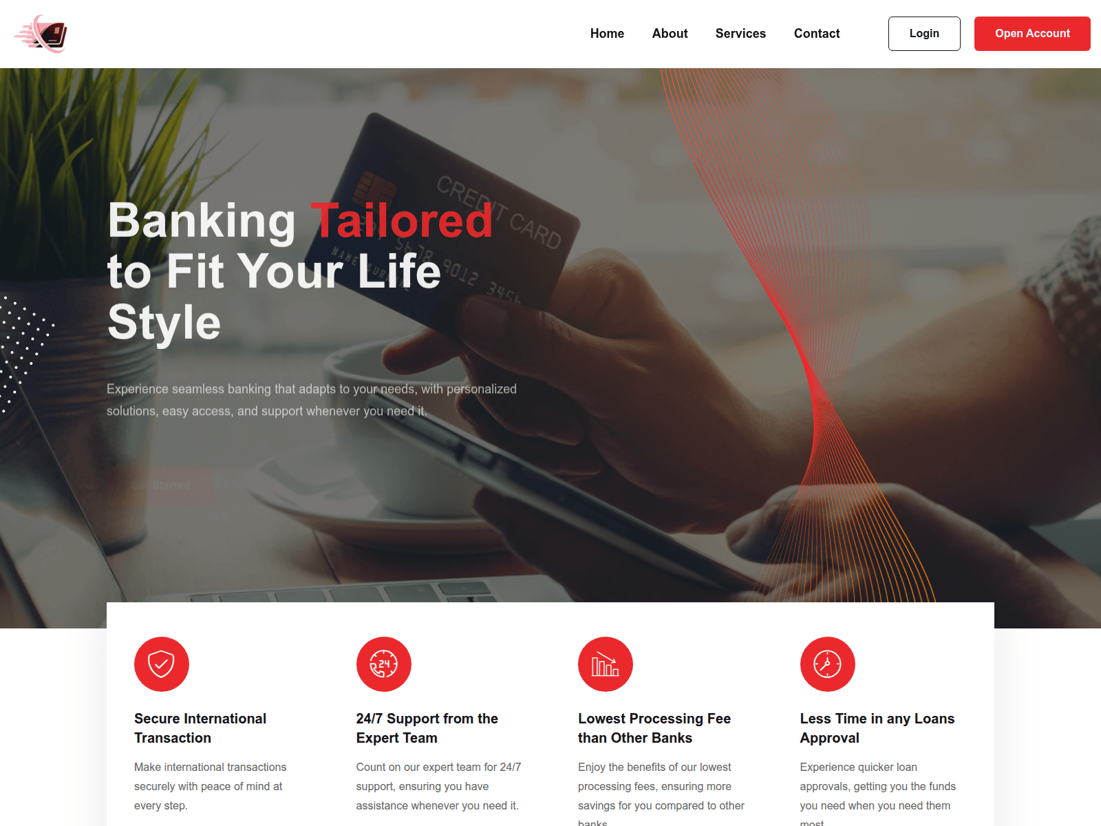 Screenshot of excreditonline.com