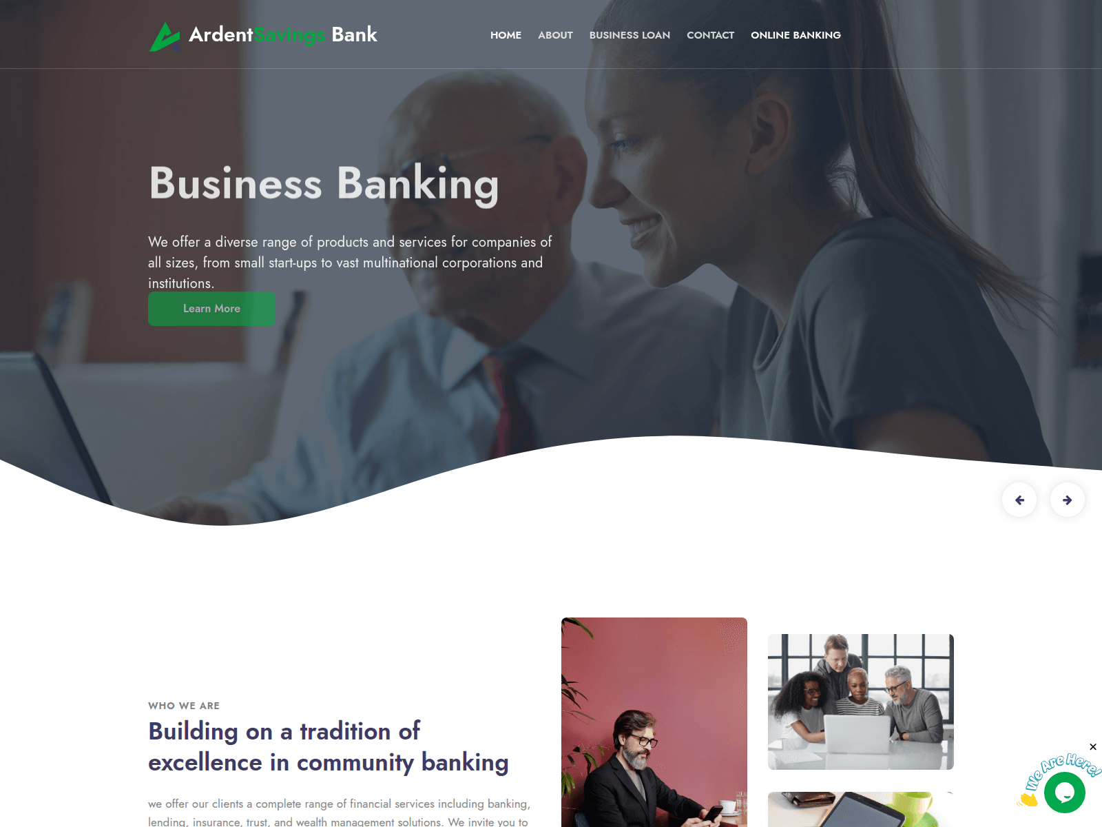 Screenshot of ardentsaving.com