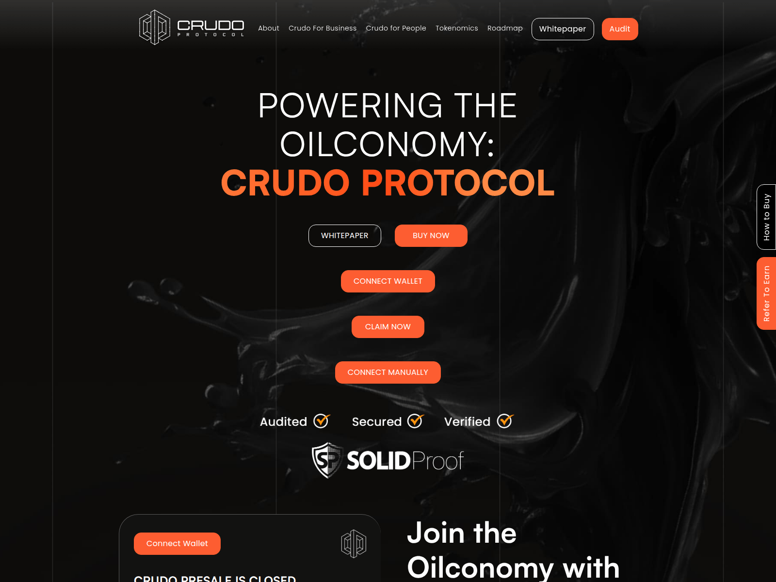 Screenshot of crudoprotocol-net.web.app