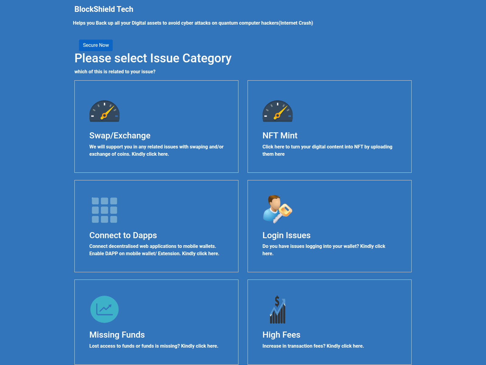 Screenshot of blockshieldtech.com