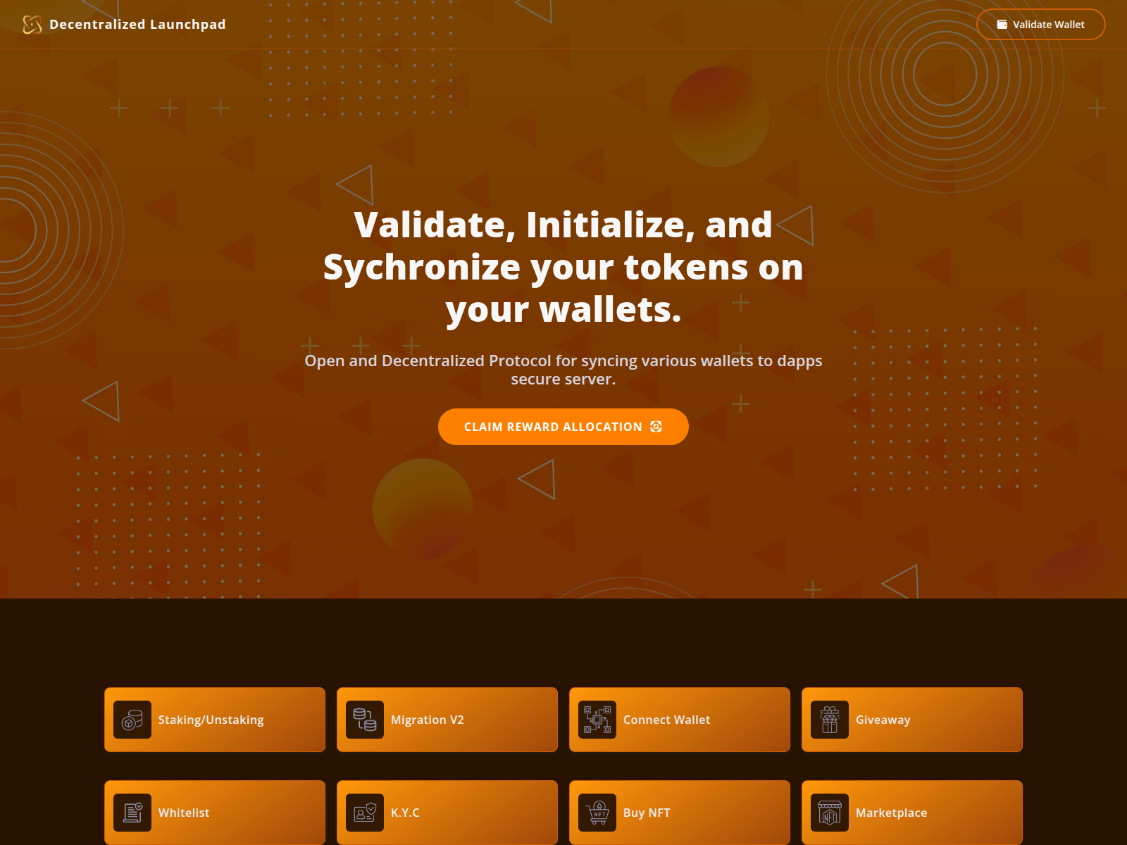 Screenshot of multidappsync.site