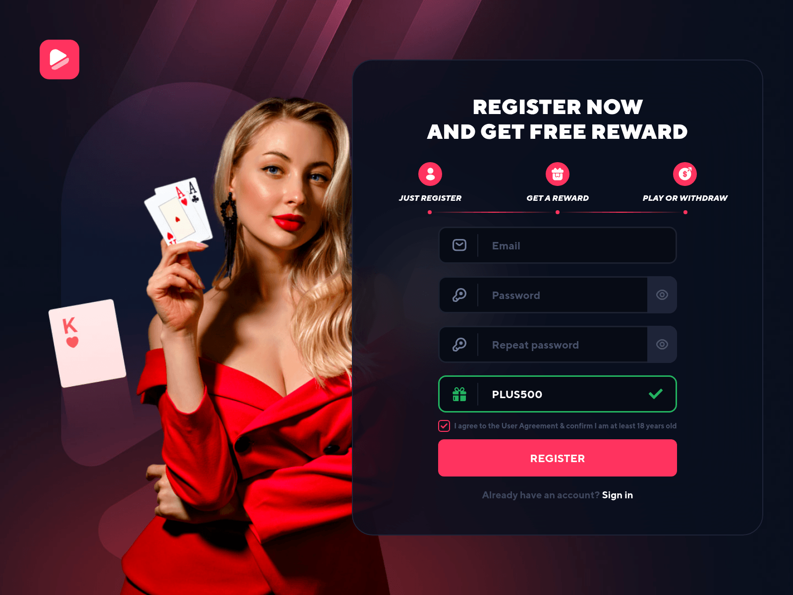 Forensic screenshot of 1line.casino showing the phishing page layout