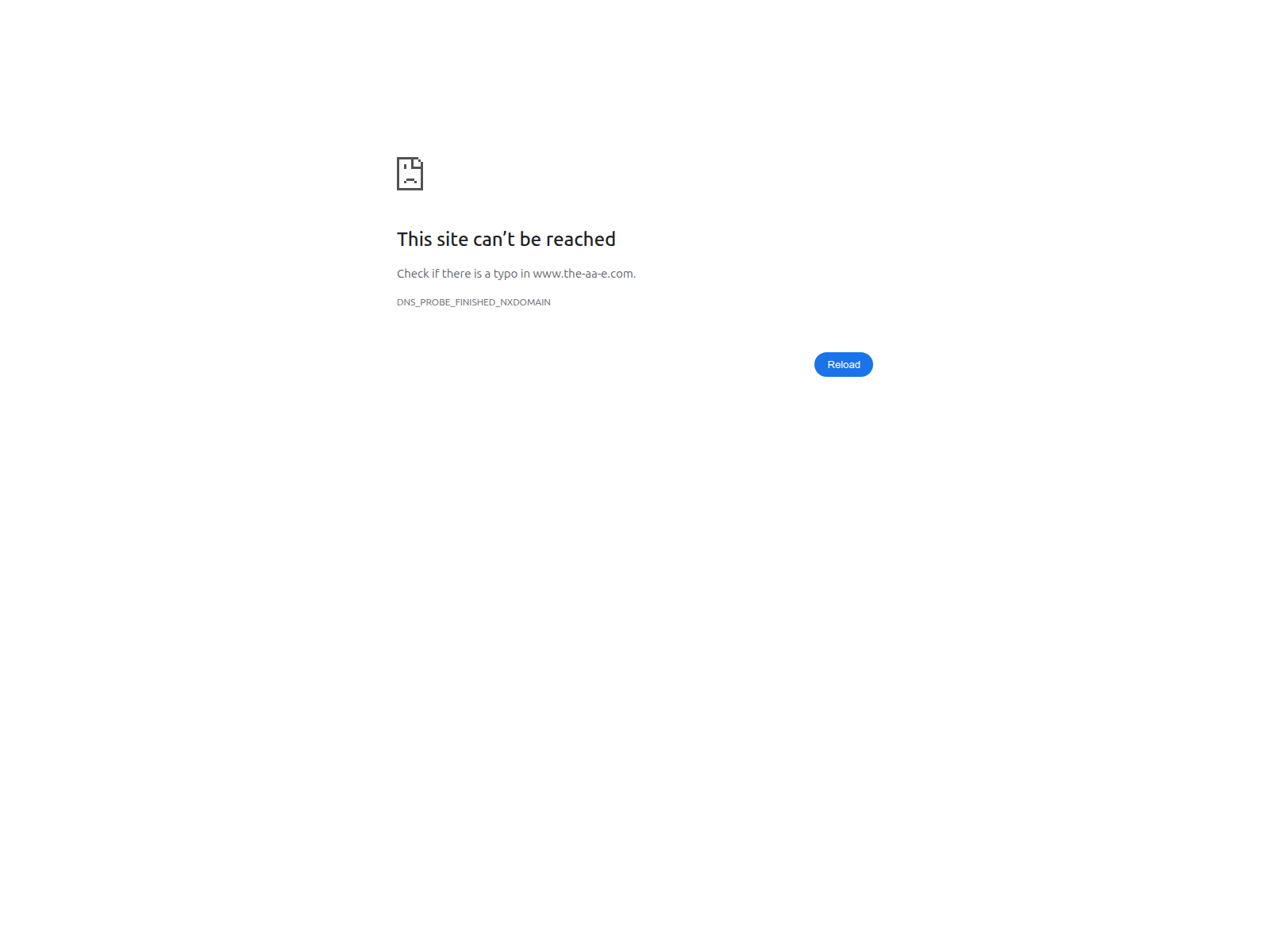 Screenshot of the-aa-e.com