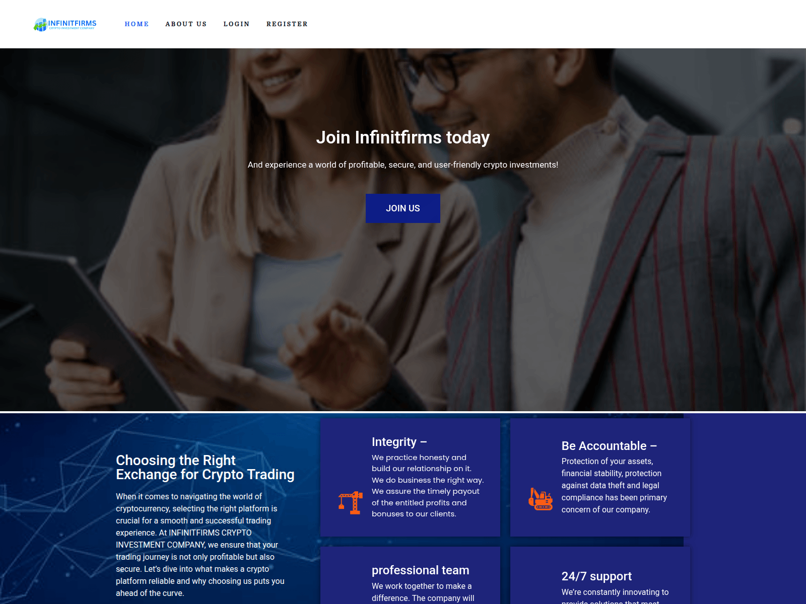Forensic screenshot of en.infinitfirms.com