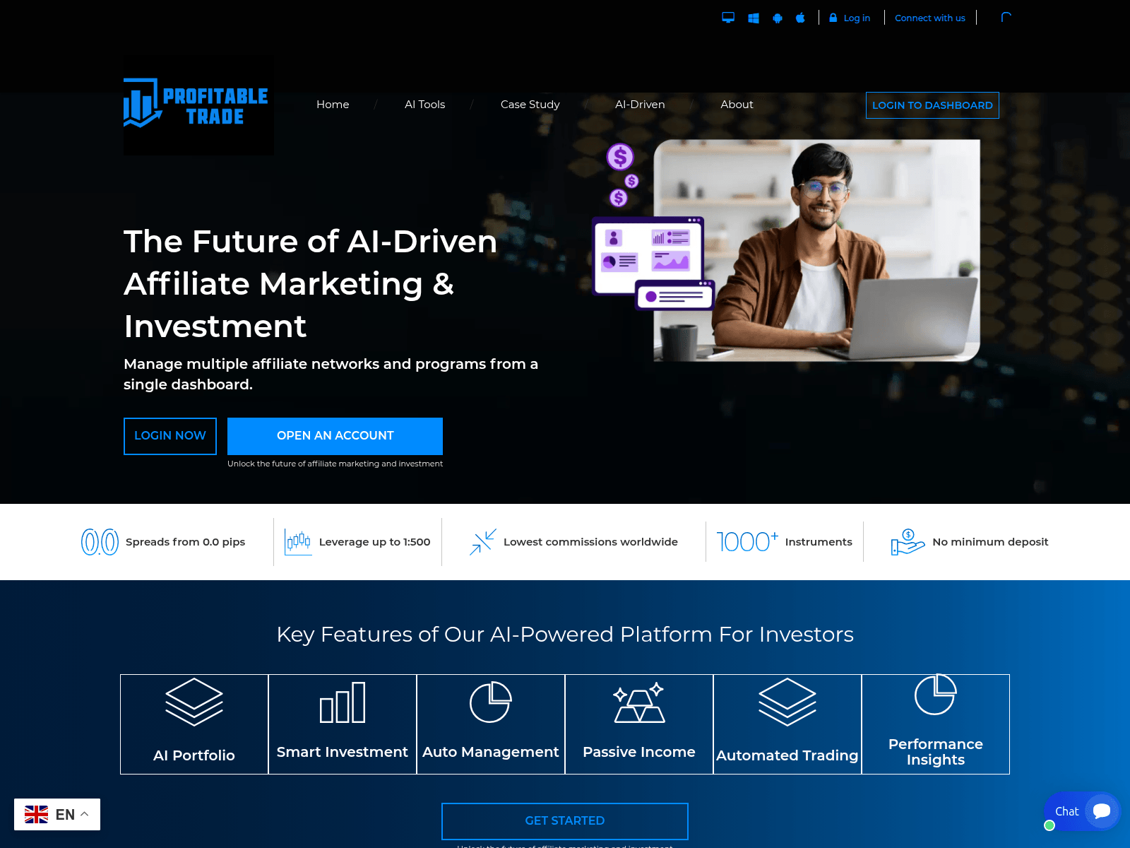 Forensic screenshot of profitabletrade.xyz