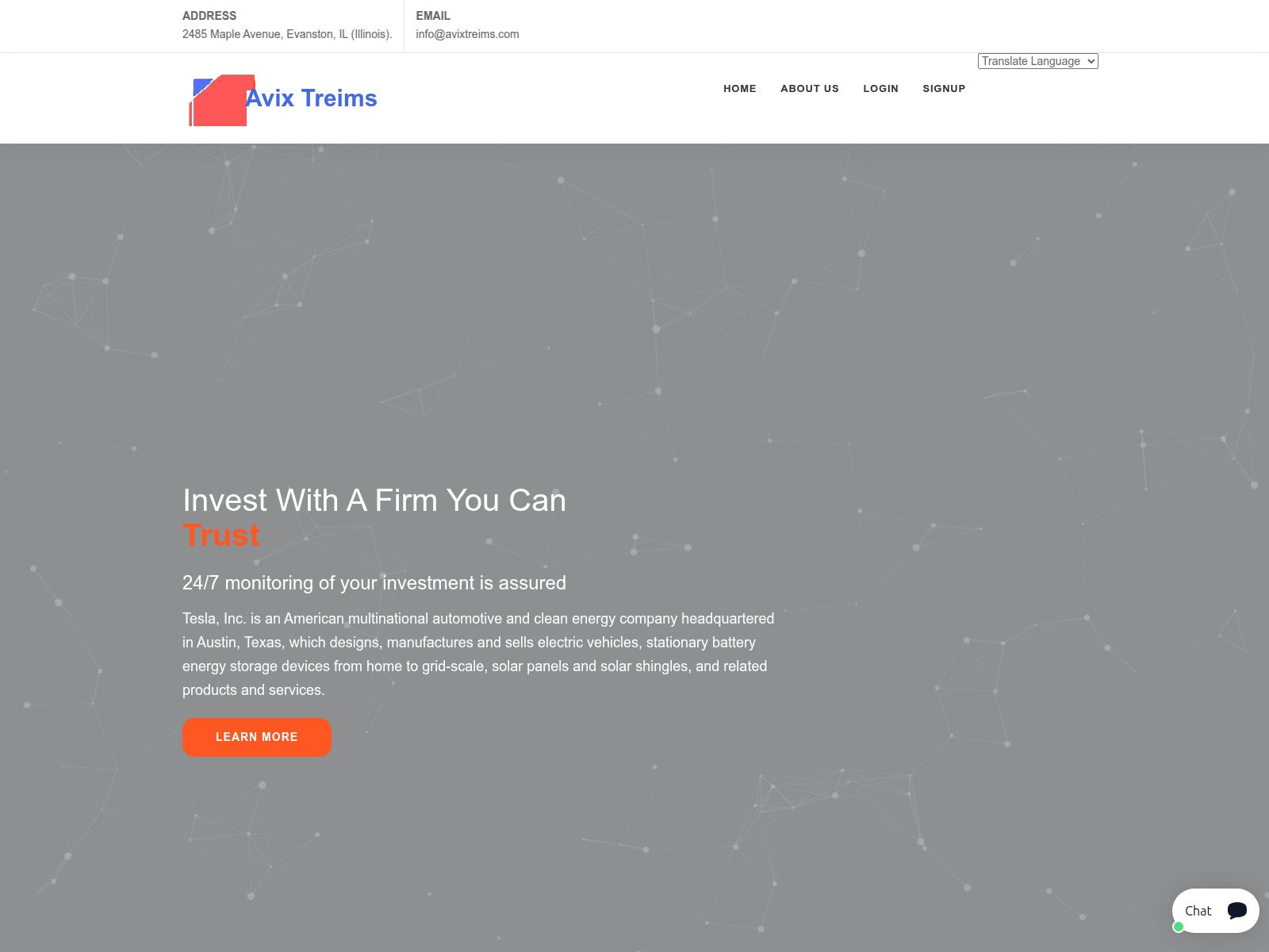 Forensic screenshot of teslatsax.com.affiliatemarketinglitepro.com