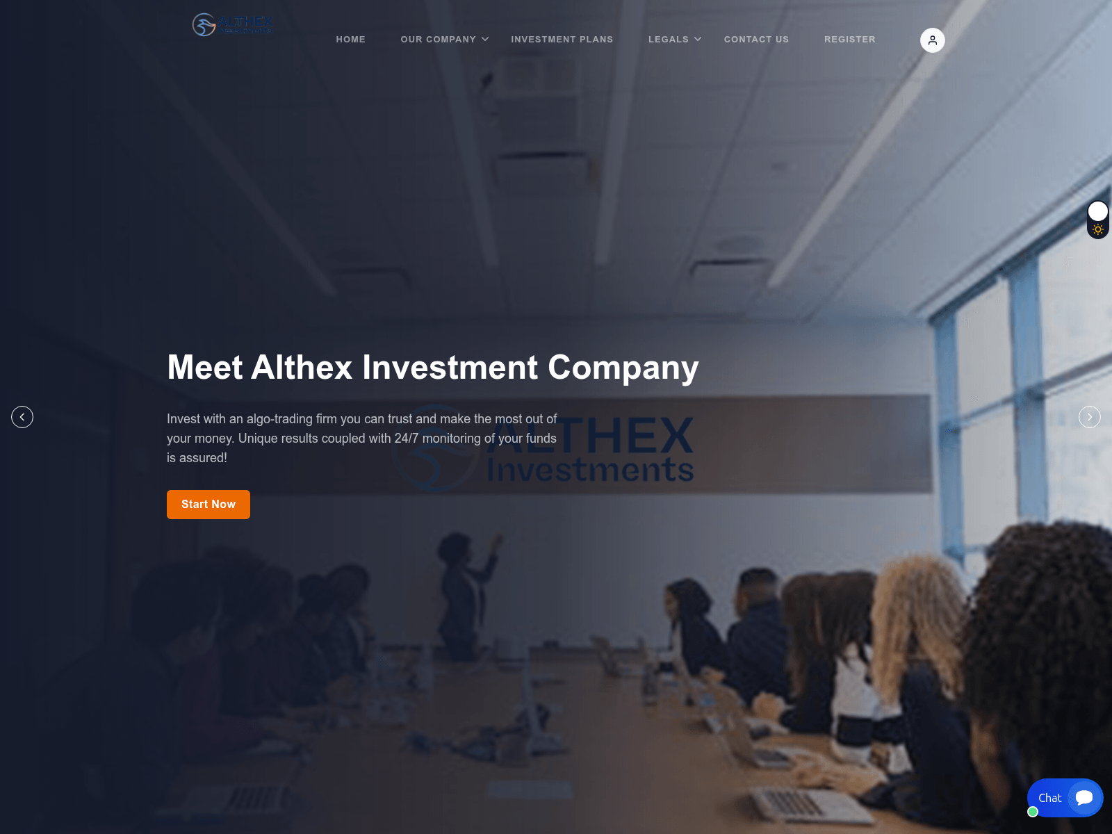 Screenshot of althextrades-ltd.com