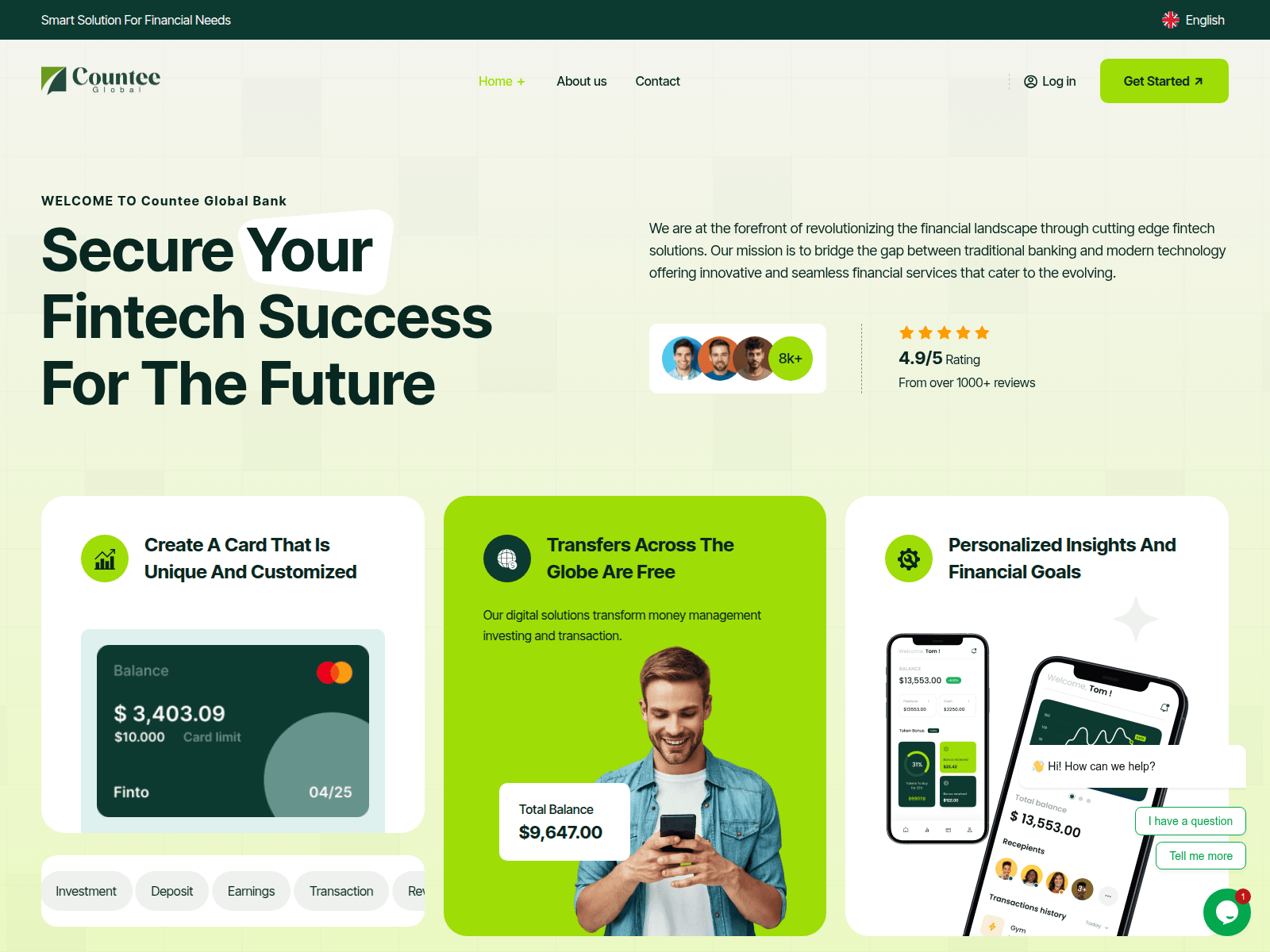 Screenshot of counteeglobalbnk.com