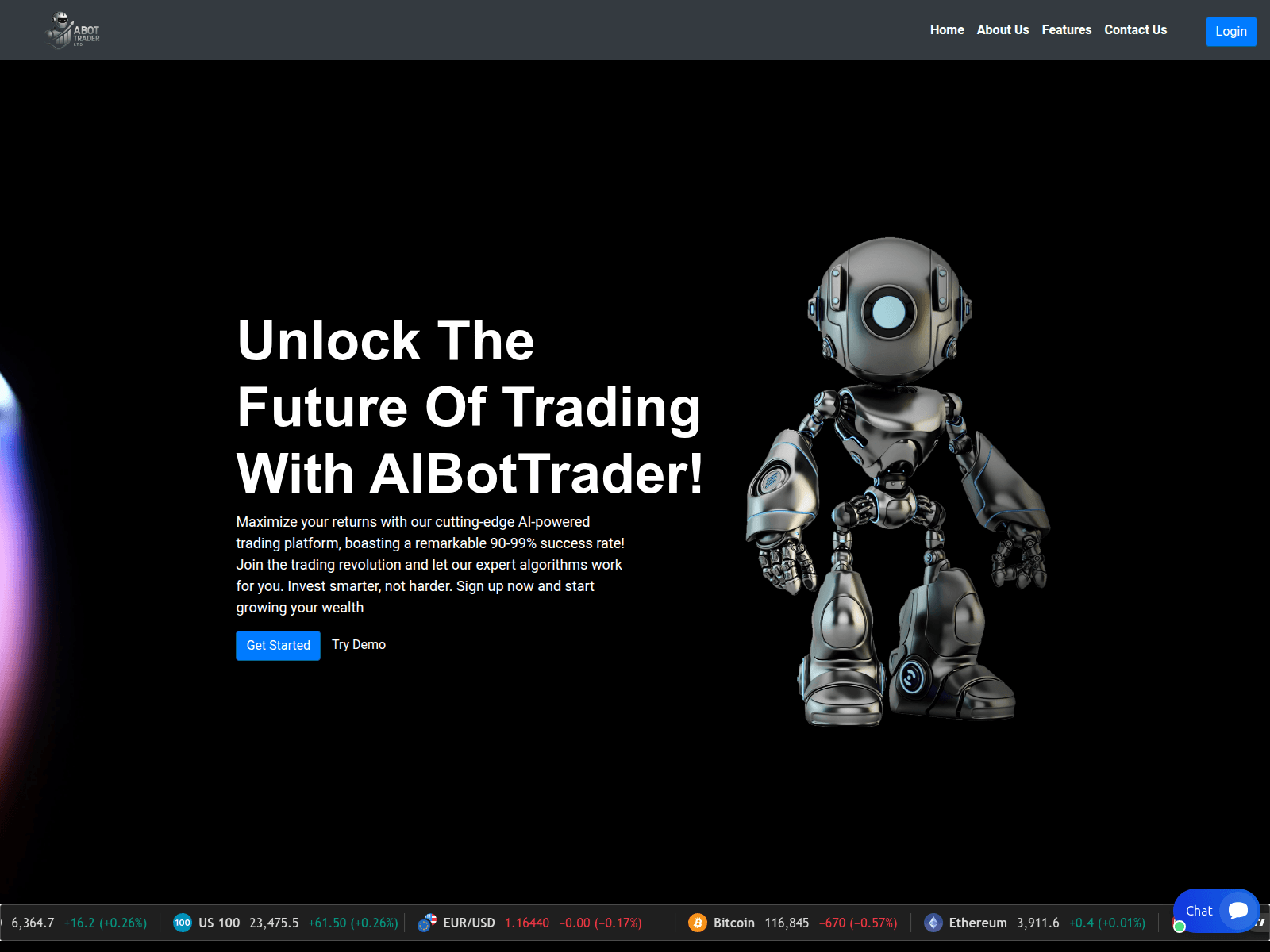 Forensic screenshot of aibotrader.ltd