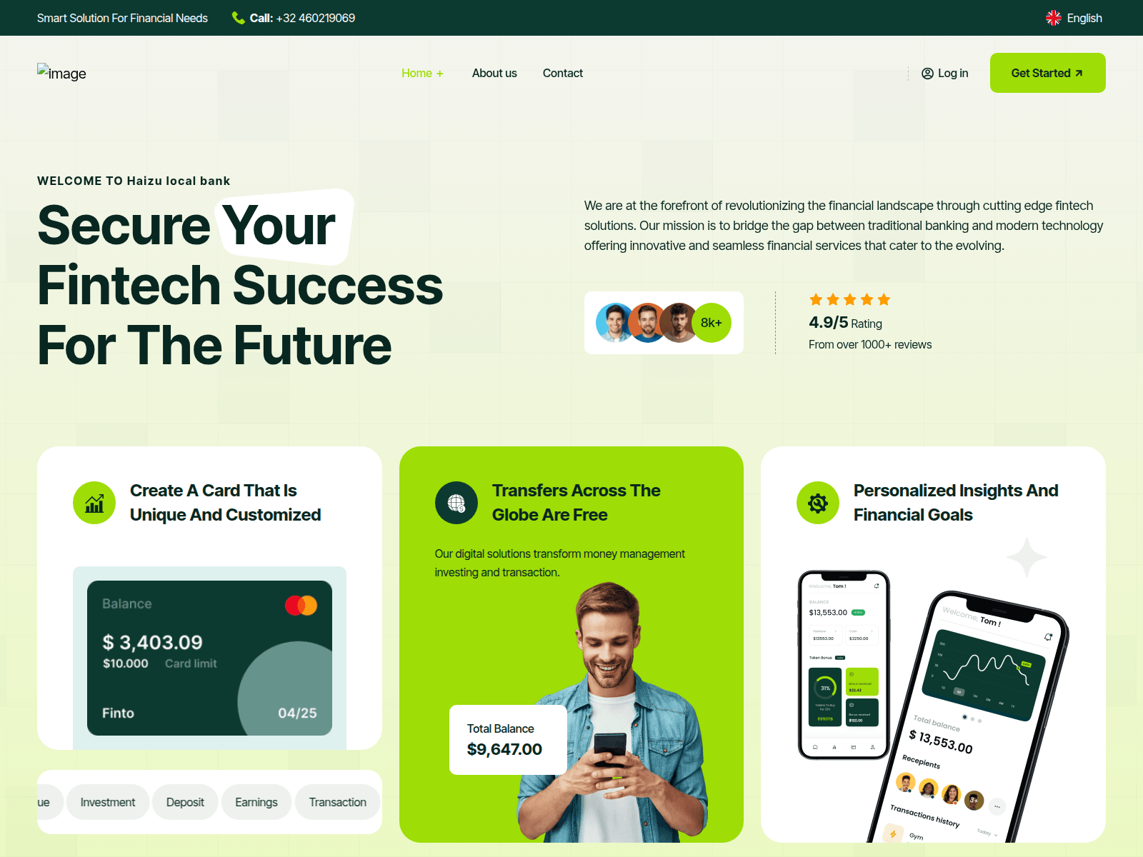 Forensic screenshot of haizulocalbnk.com showing the phishing page layout