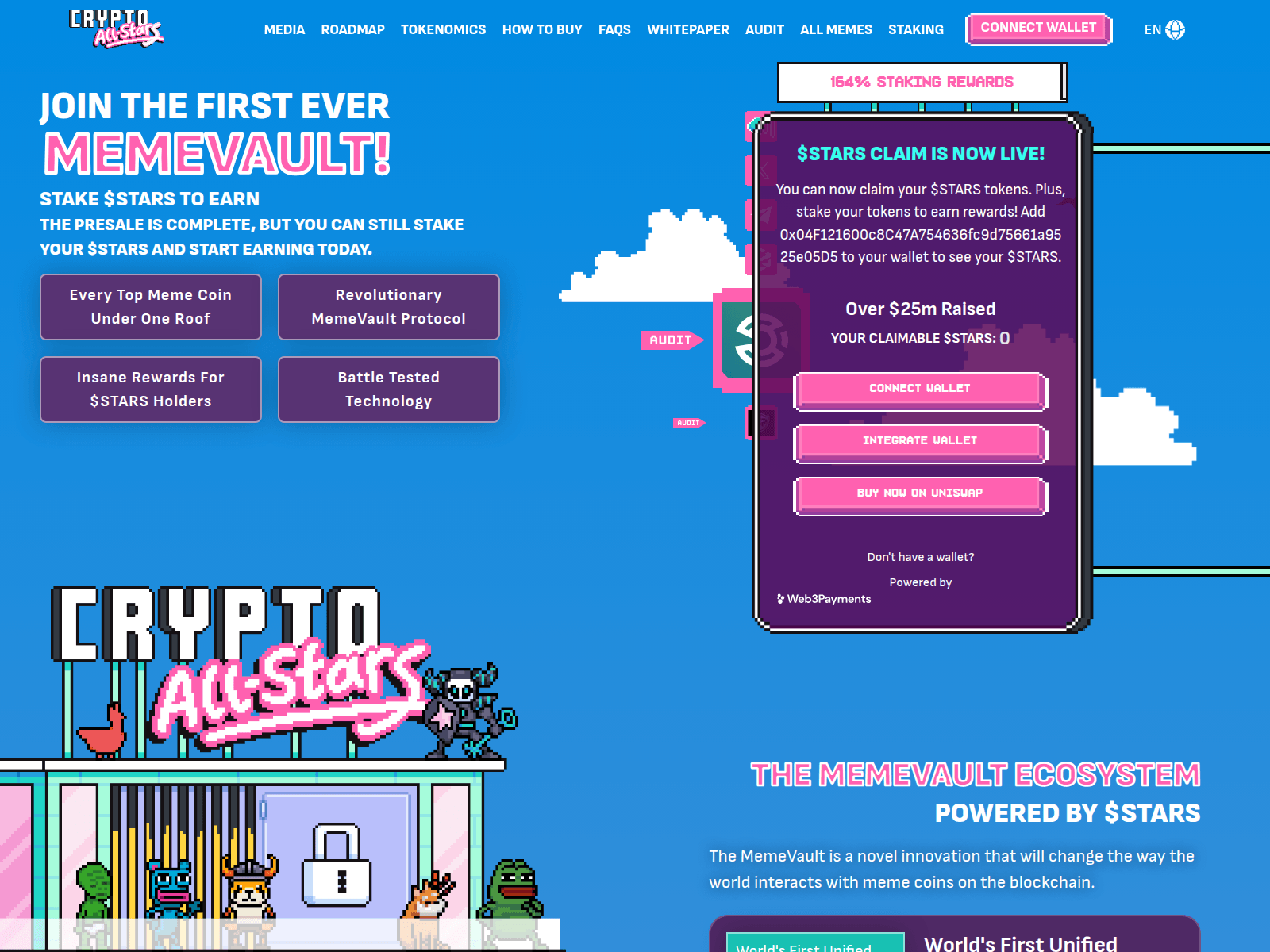 Forensic screenshot of secure.cryptoallstars-integration.xyz
