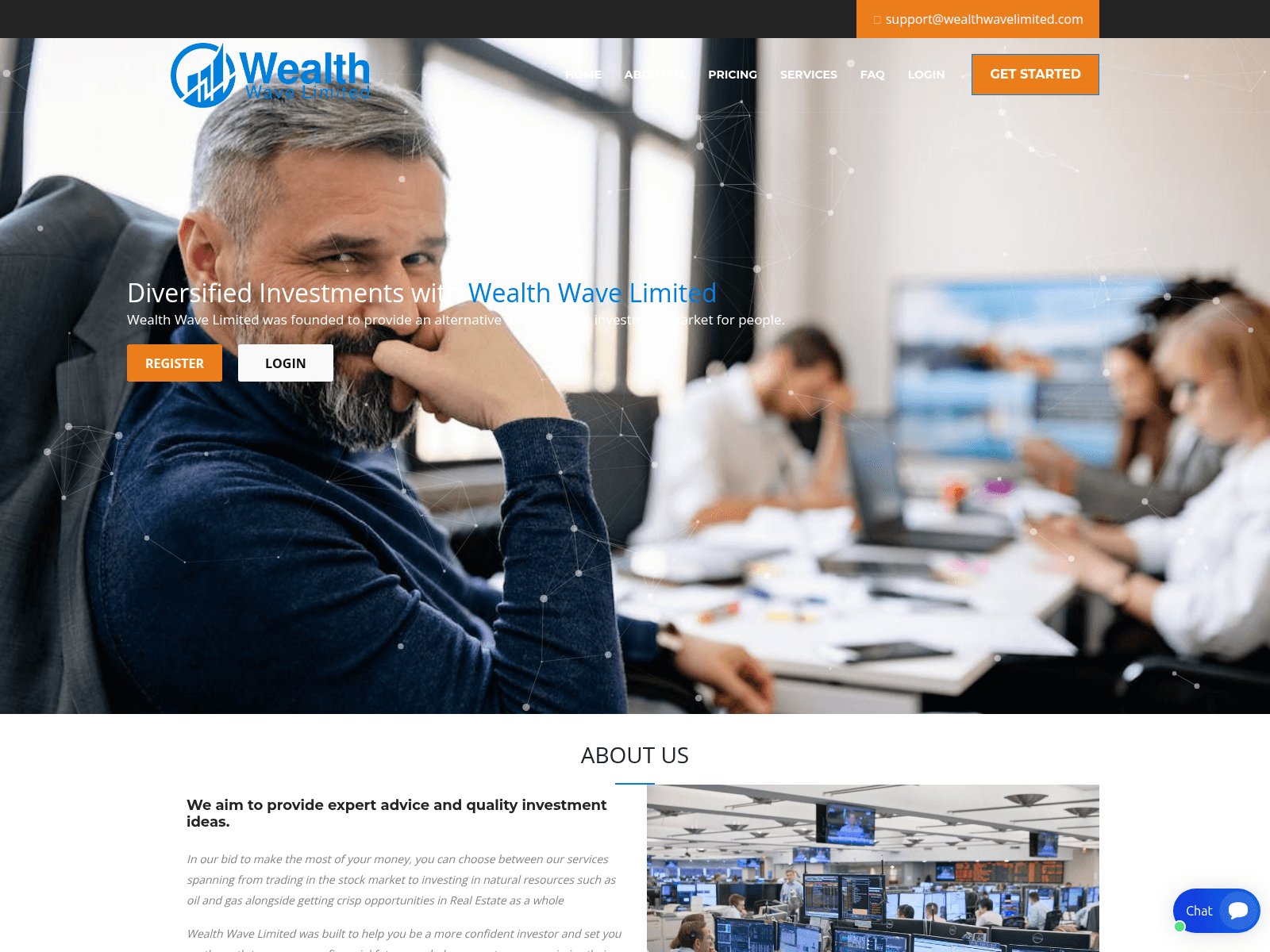 Screenshot of wealthwavelimited.com