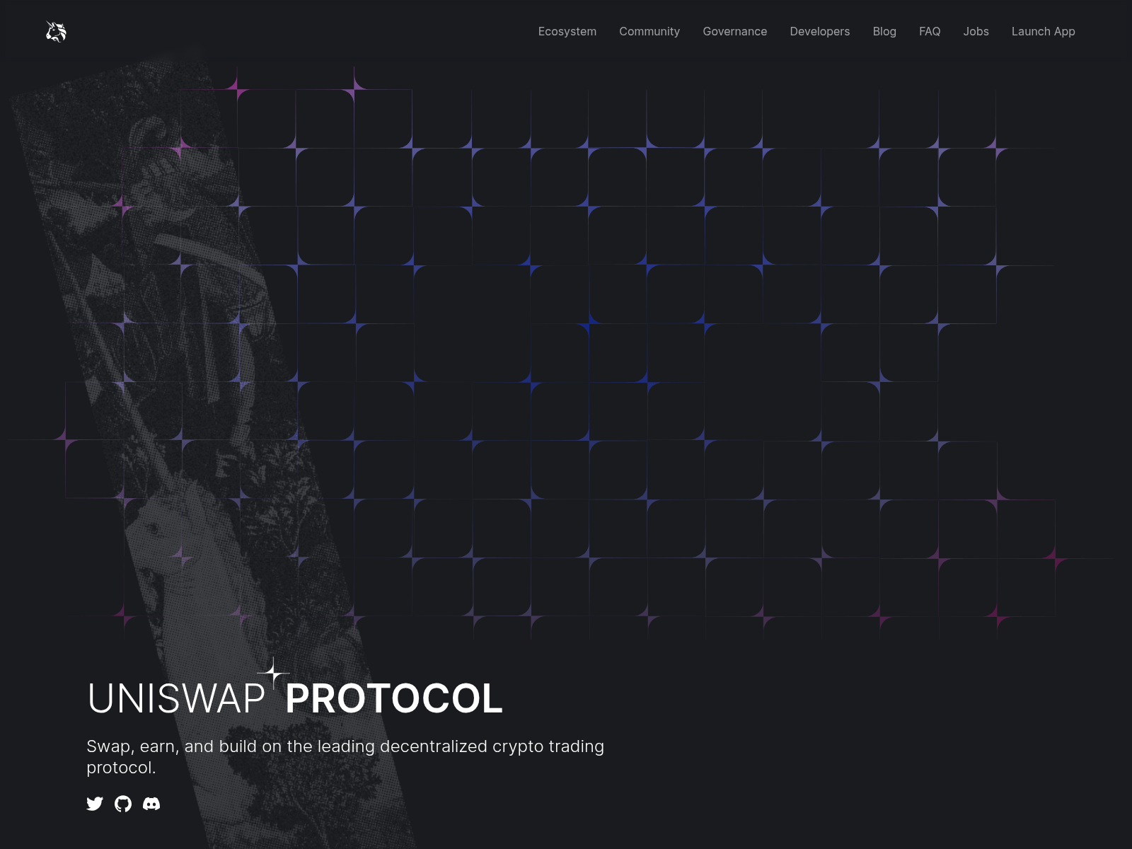 Screenshot of uniswap-staging.org