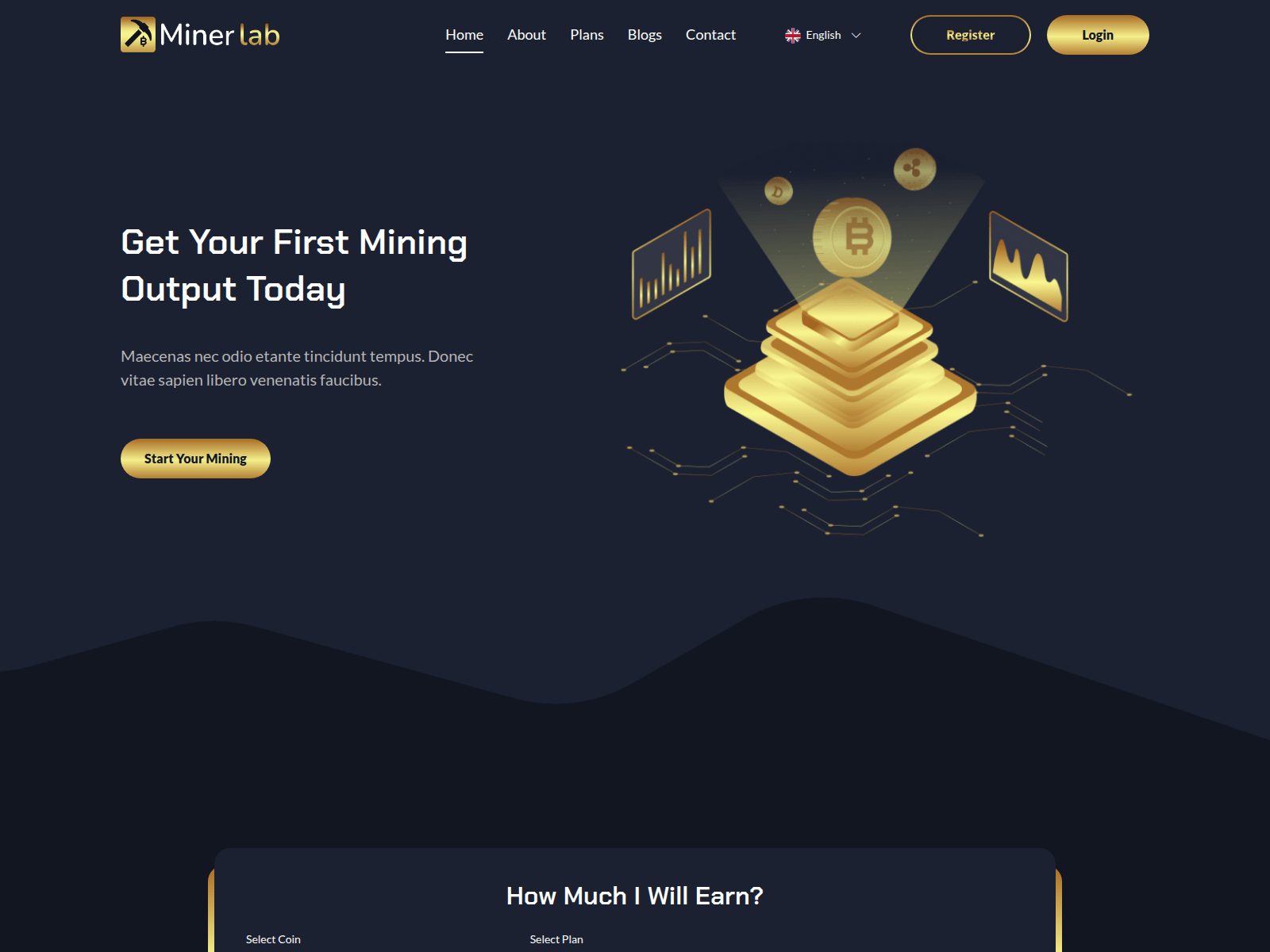 Screenshot of minerlab.org