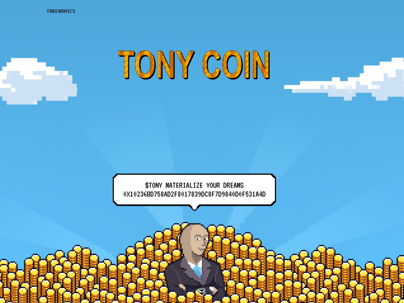 Screenshot of tony-coin.com